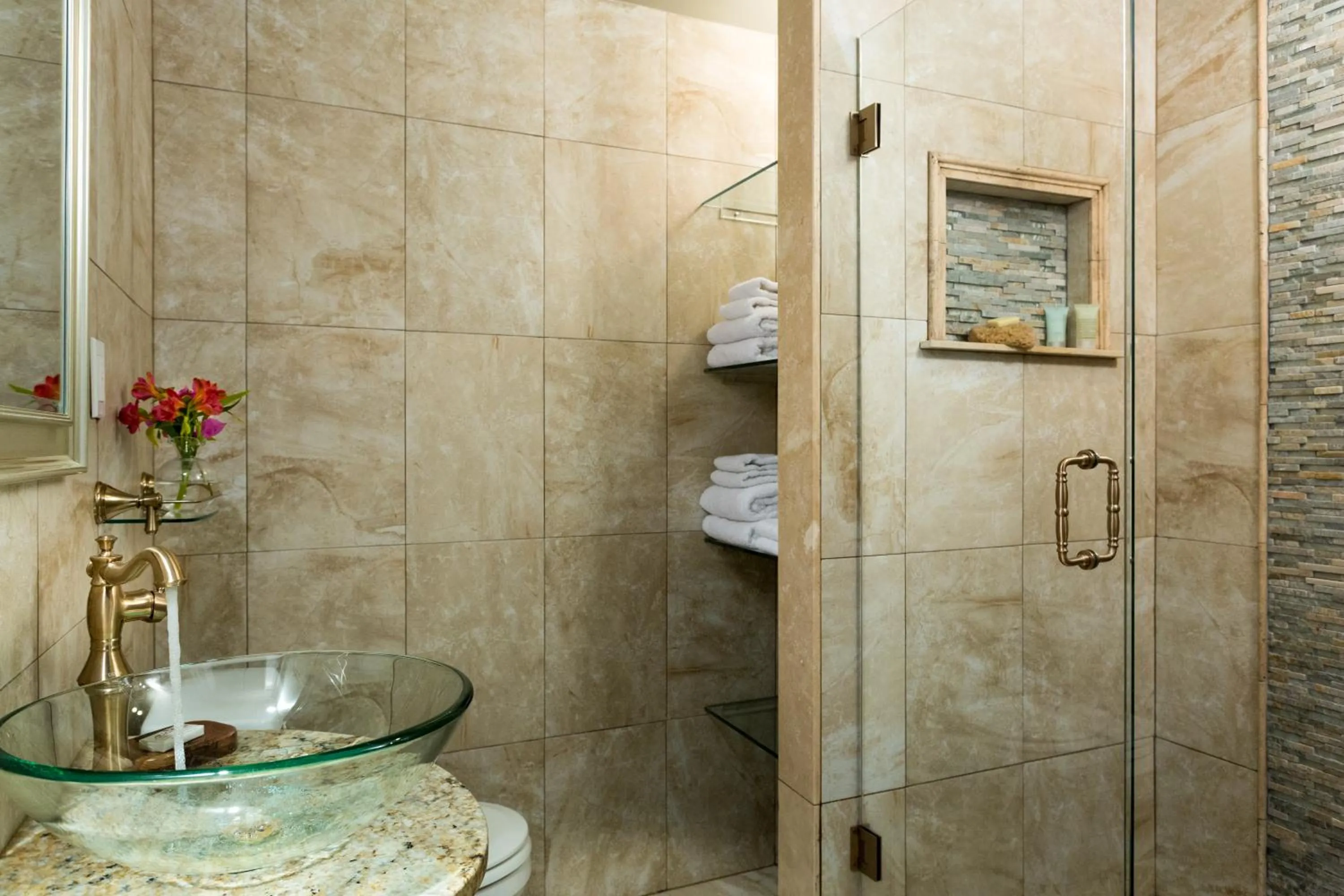Bathroom in Bayfront Marin House
