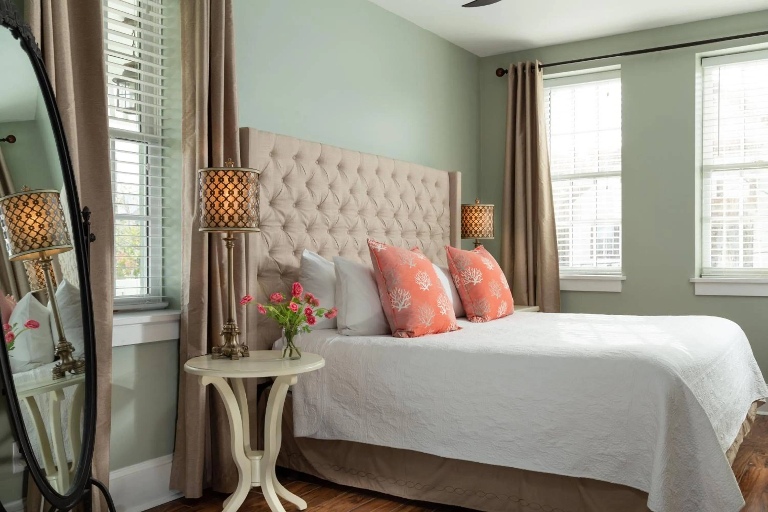 Bed in Bayfront Marin House