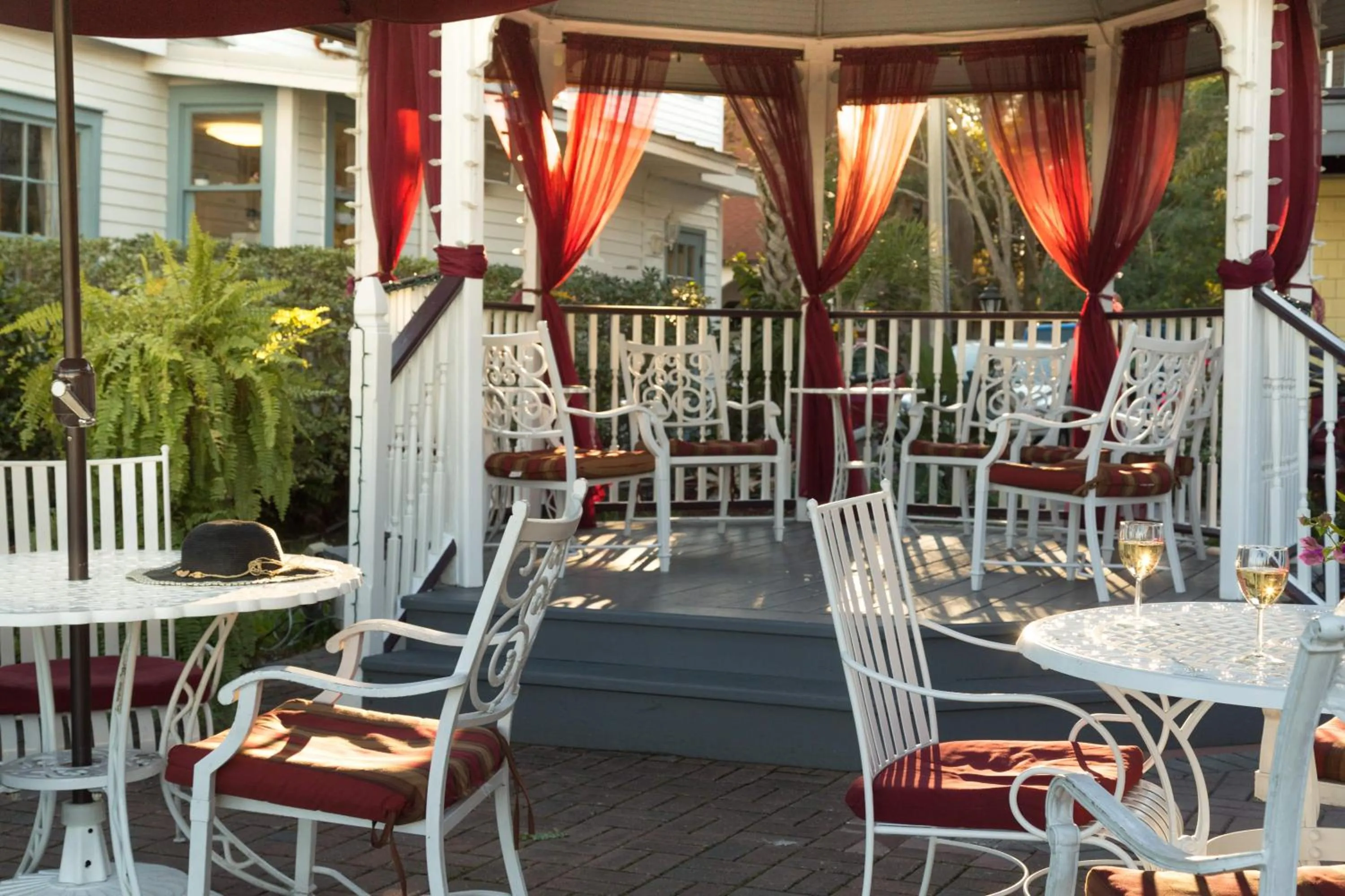 Patio in Bayfront Marin House