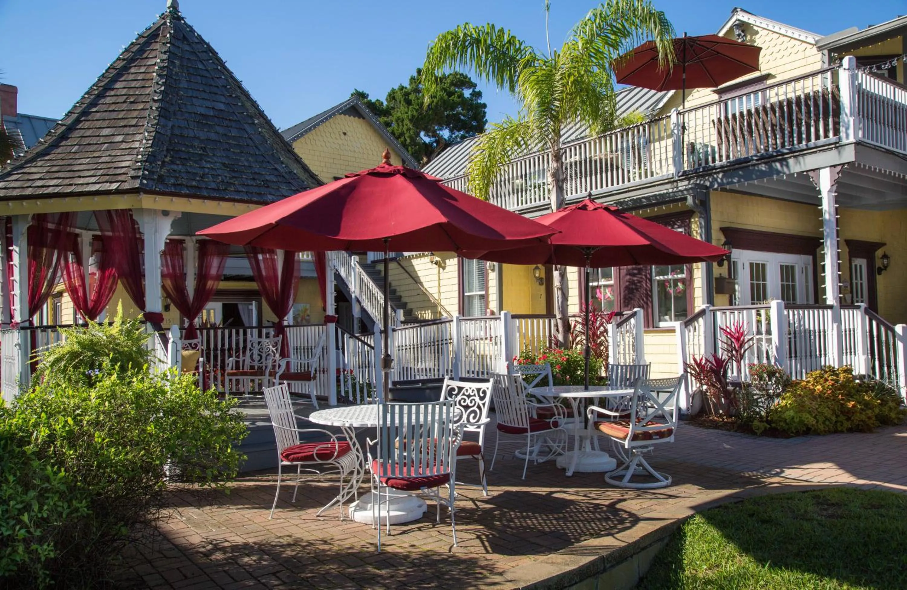 Patio in Bayfront Marin House