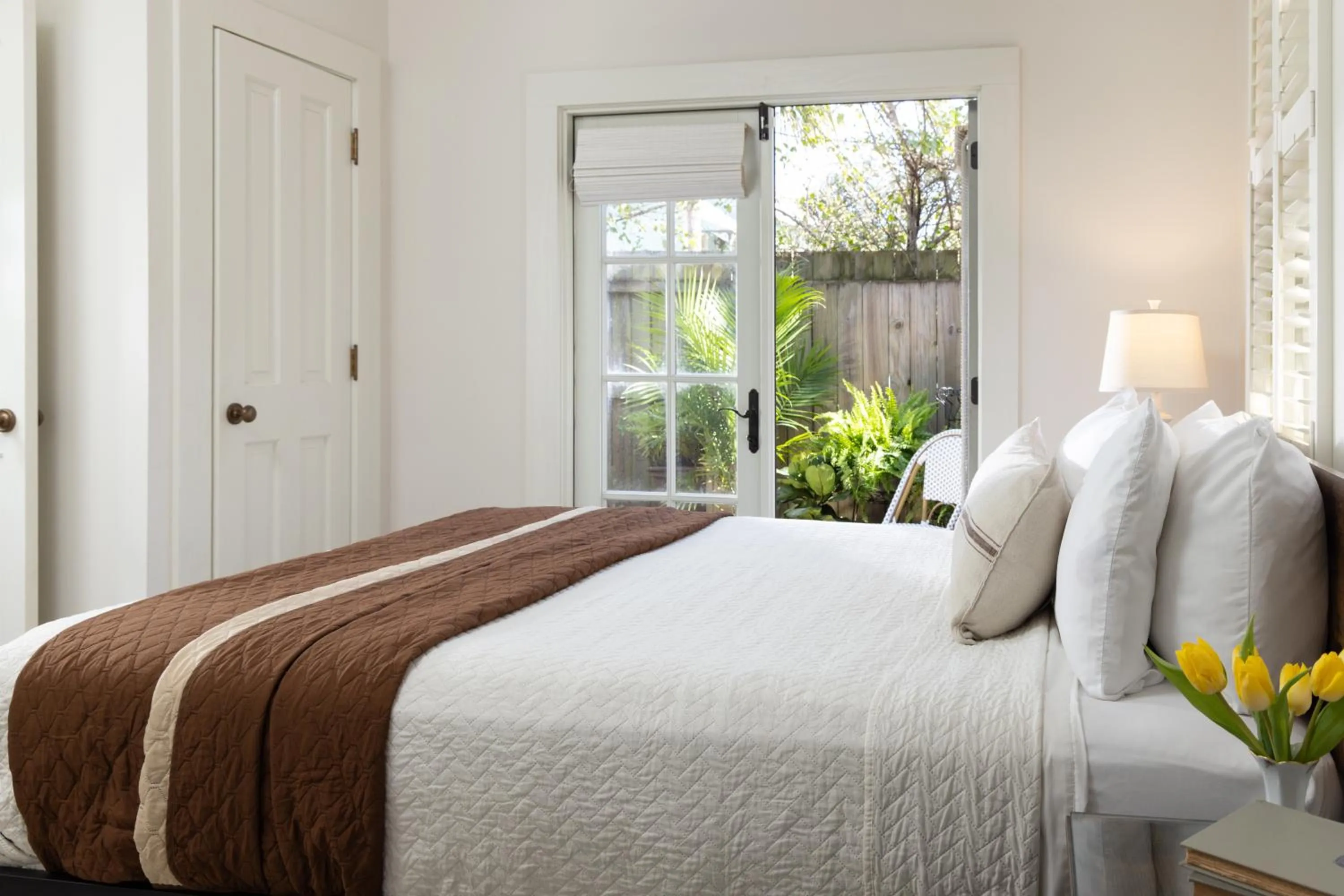 Bed in Bayfront Marin House