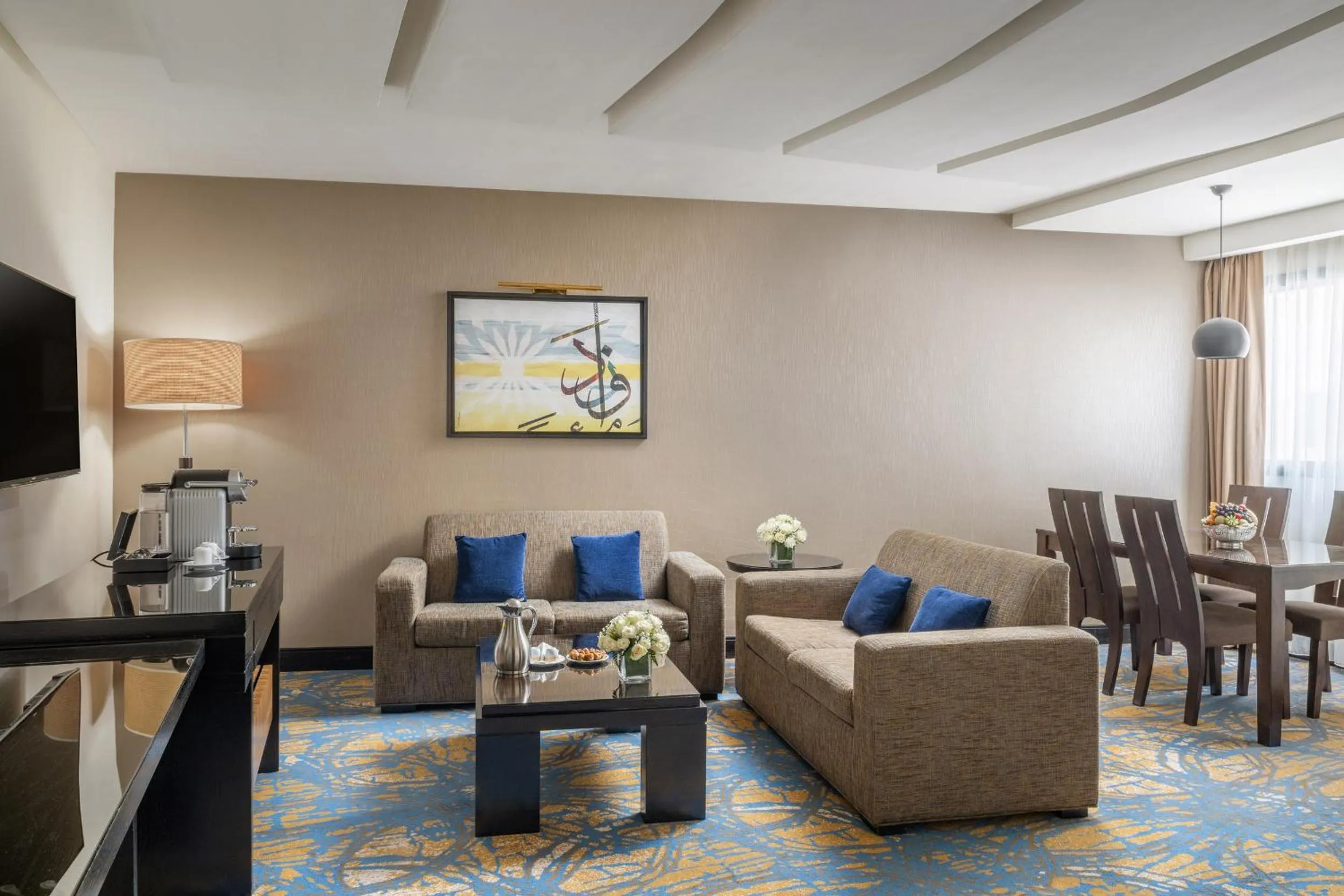 Living room in Al Ghufran Safwah Hotel Makkah