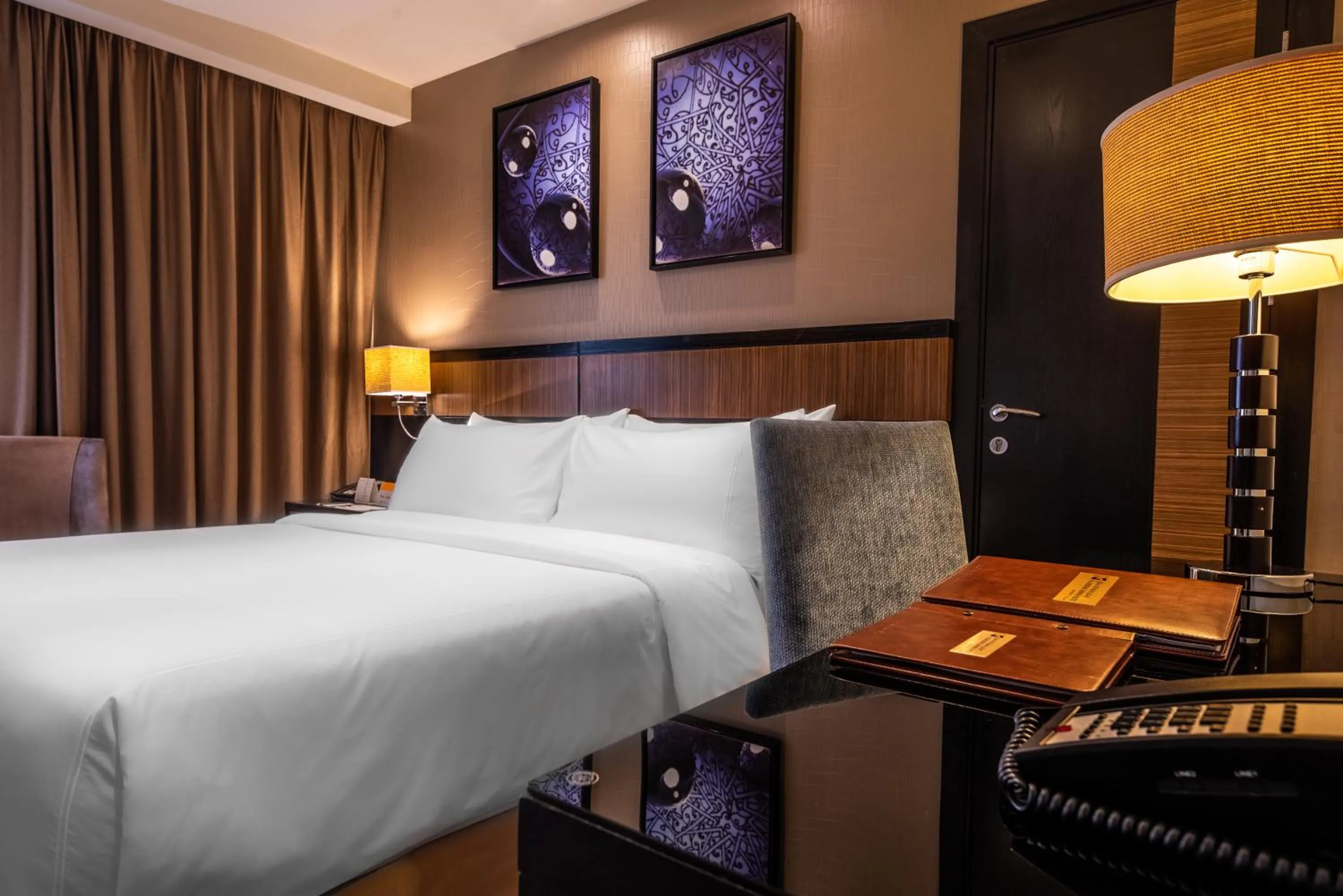 Bed in Al Ghufran Safwah Hotel Makkah