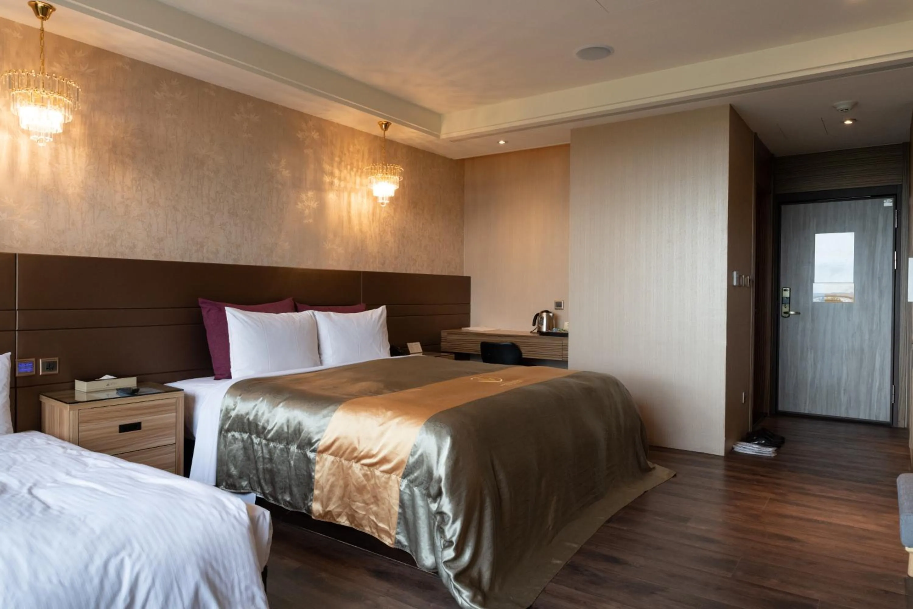 Bed in 覓玥精品時尚旅館 Mi Yue Boutique Motel