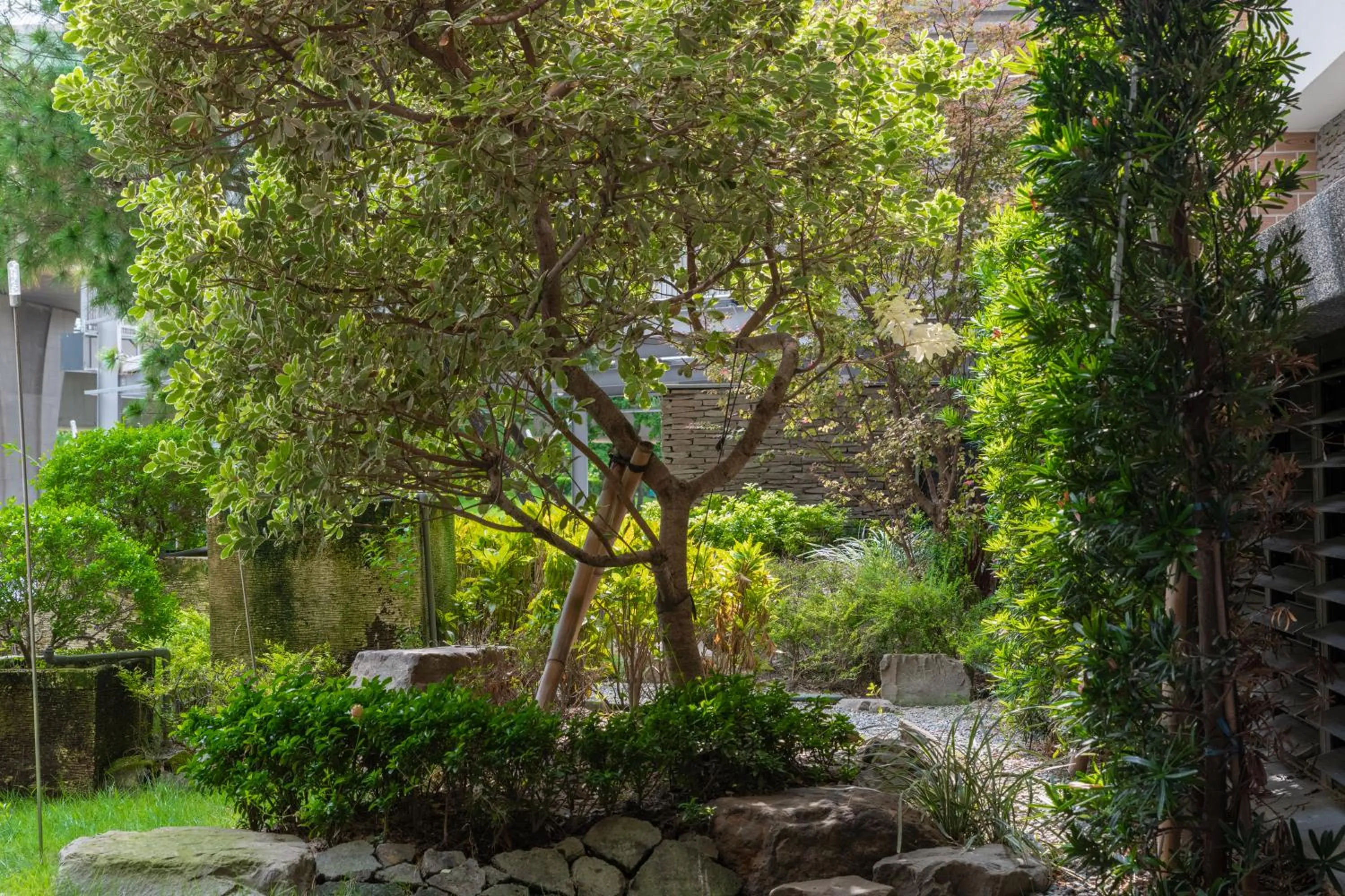 Garden in 覓玥精品時尚旅館 Mi Yue Boutique Motel