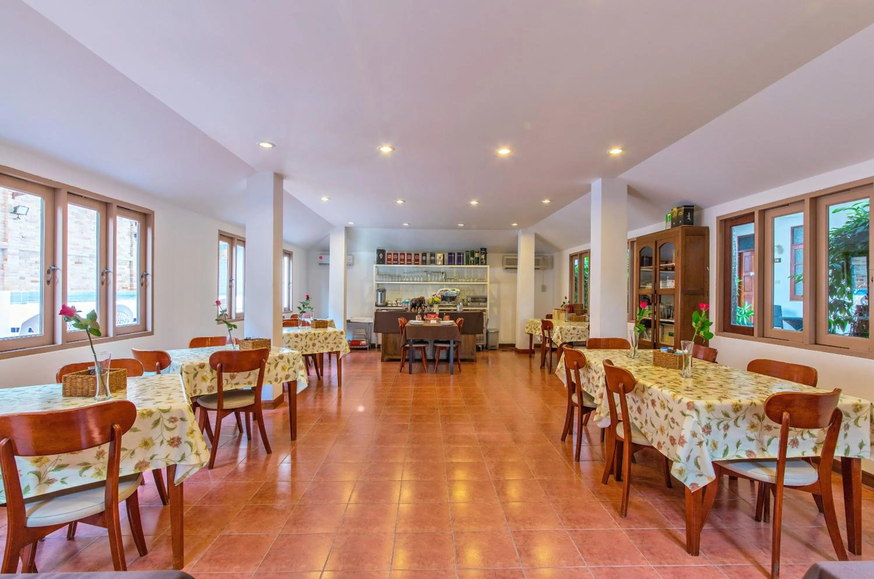 Dining area in Panda Hotel
