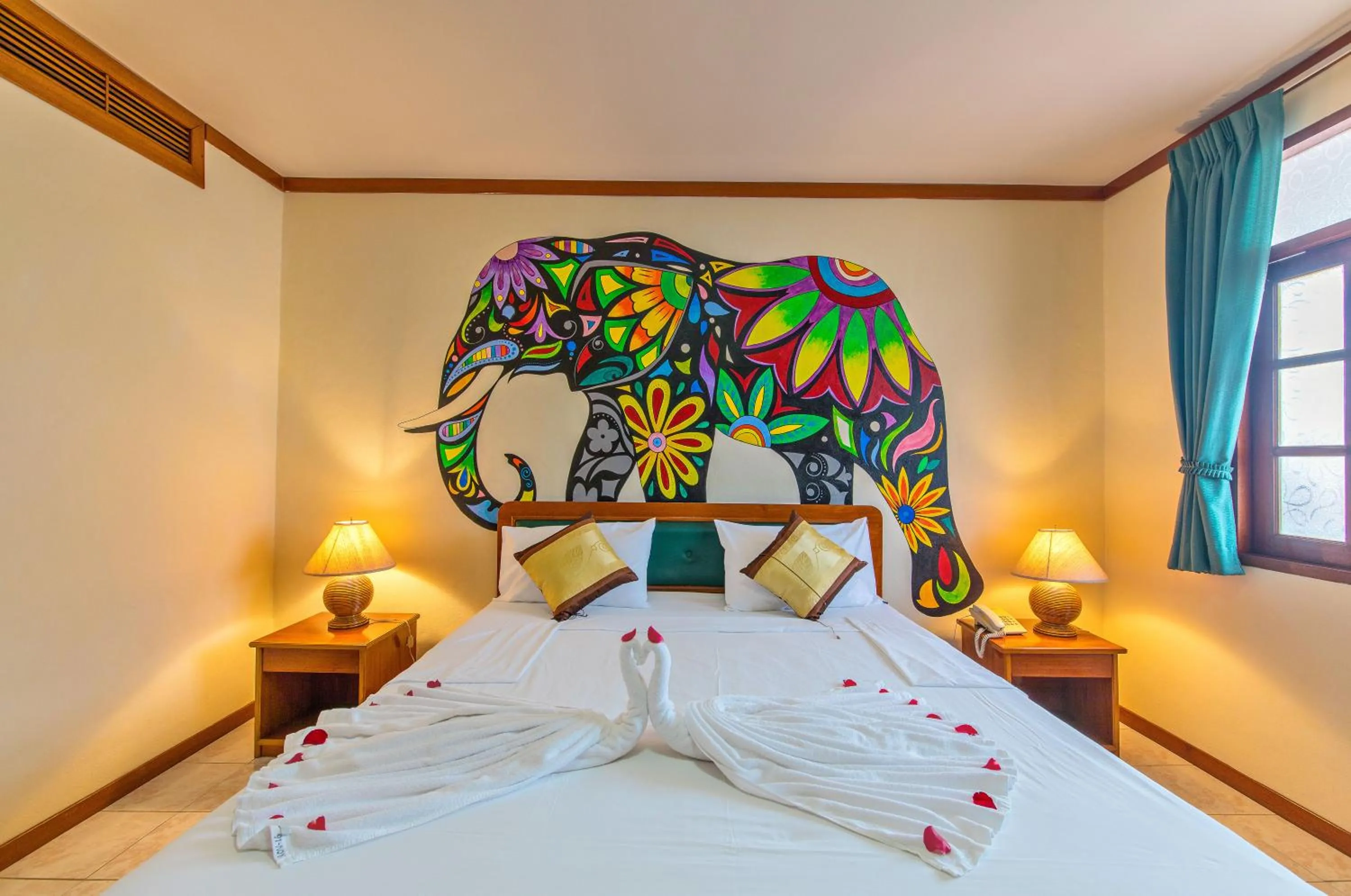 Photo of the whole room, Bed in Panda Hotel