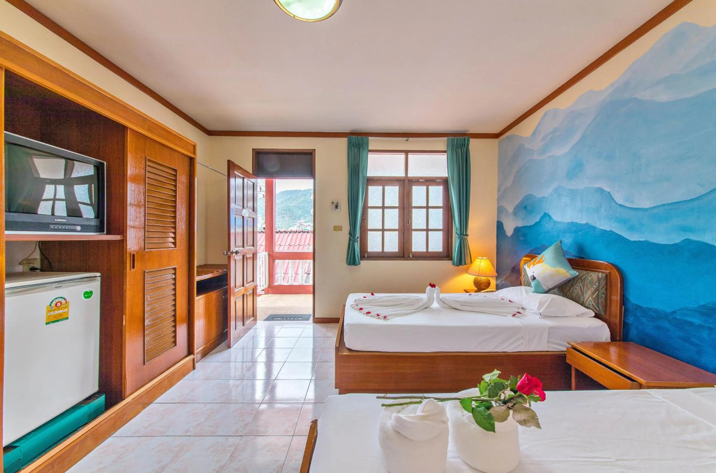 Photo of the whole room, Bed in Panda Hotel