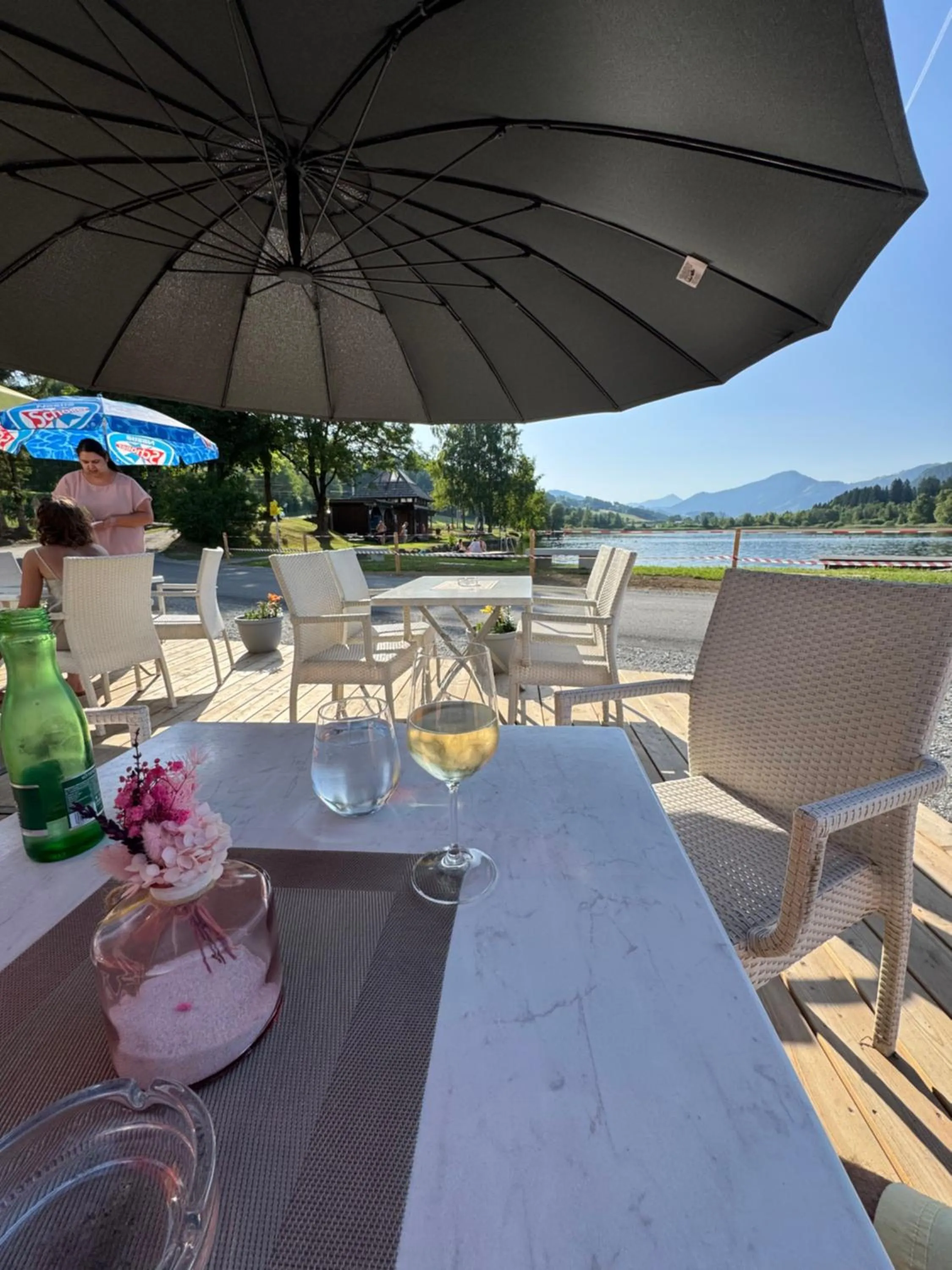 Patio in Jerà am Furtnerteich Hotel-Ristorante&Relax