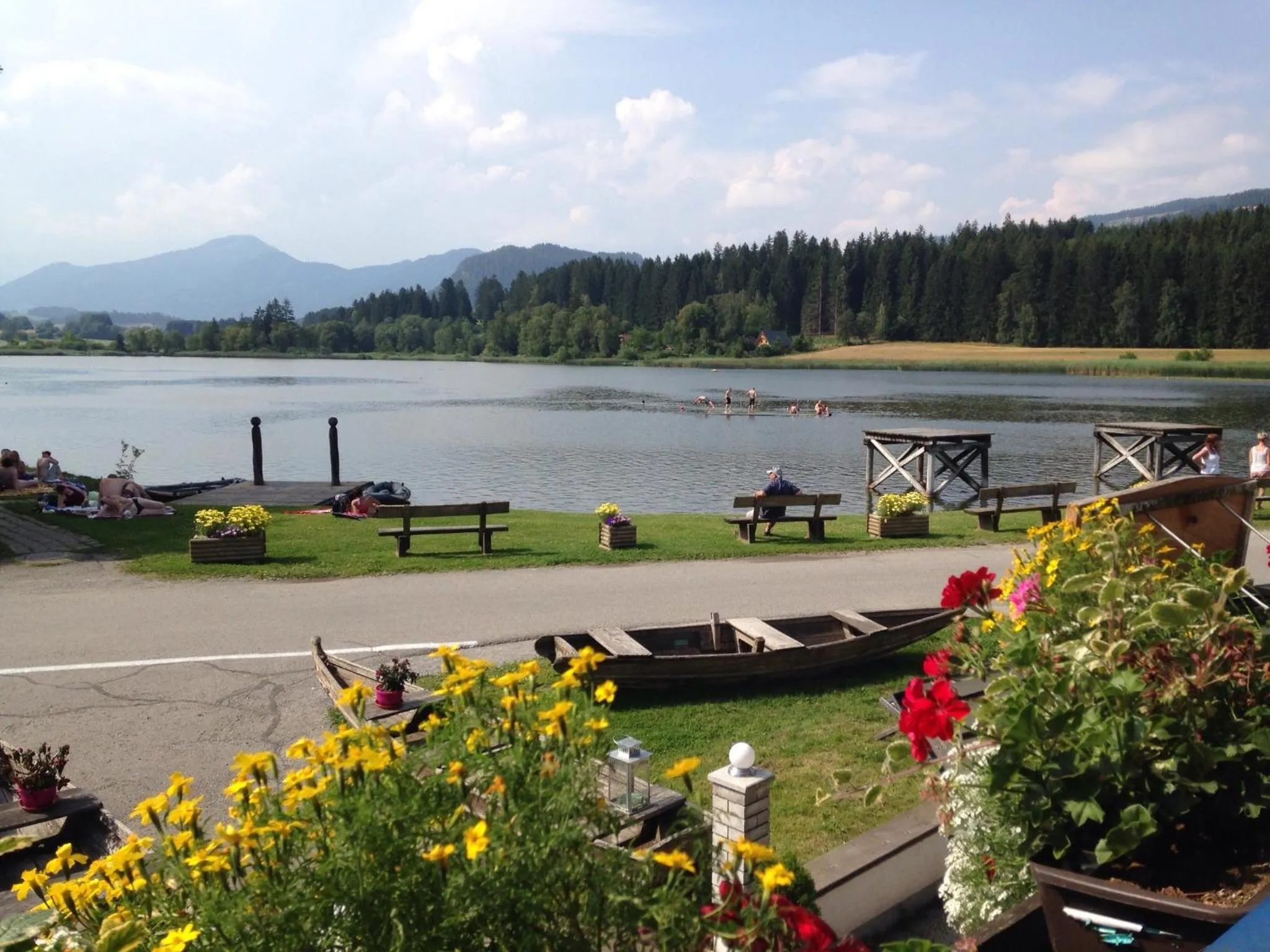 Bird's eye view in Jerà am Furtnerteich Hotel-Ristorante&Relax