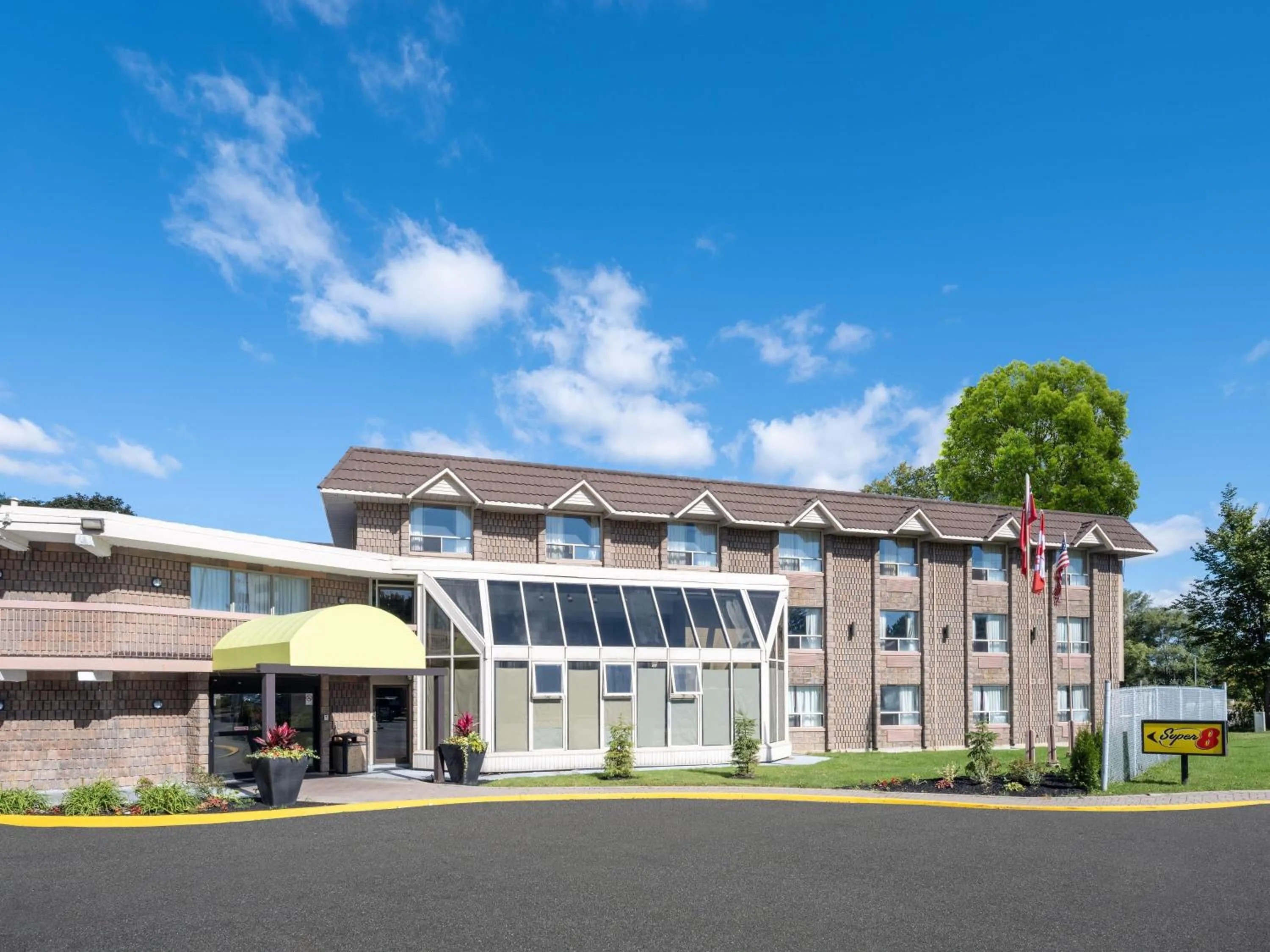 Property building in Super 8 by Wyndham Toronto East ON