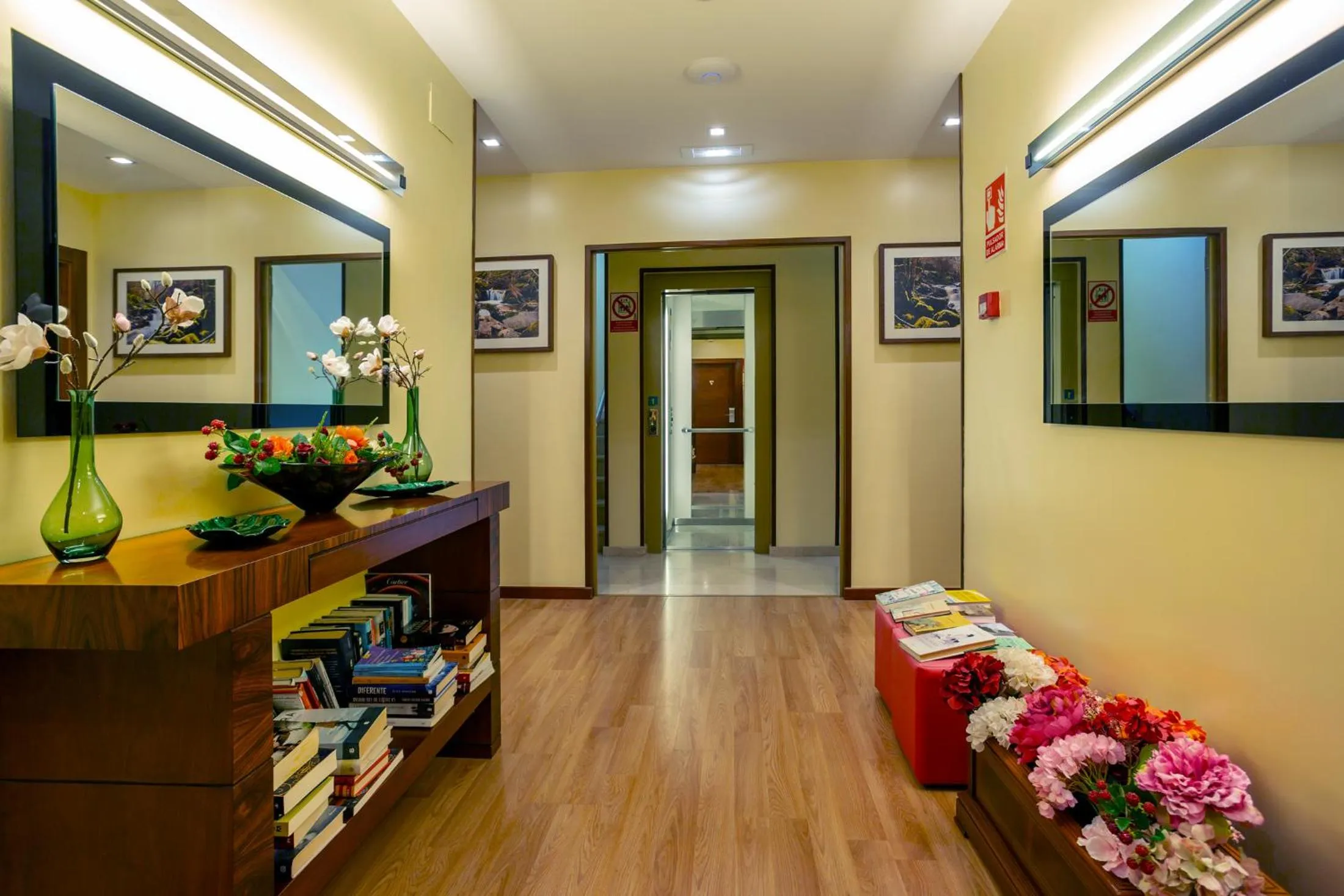 Lobby or reception in La Colina