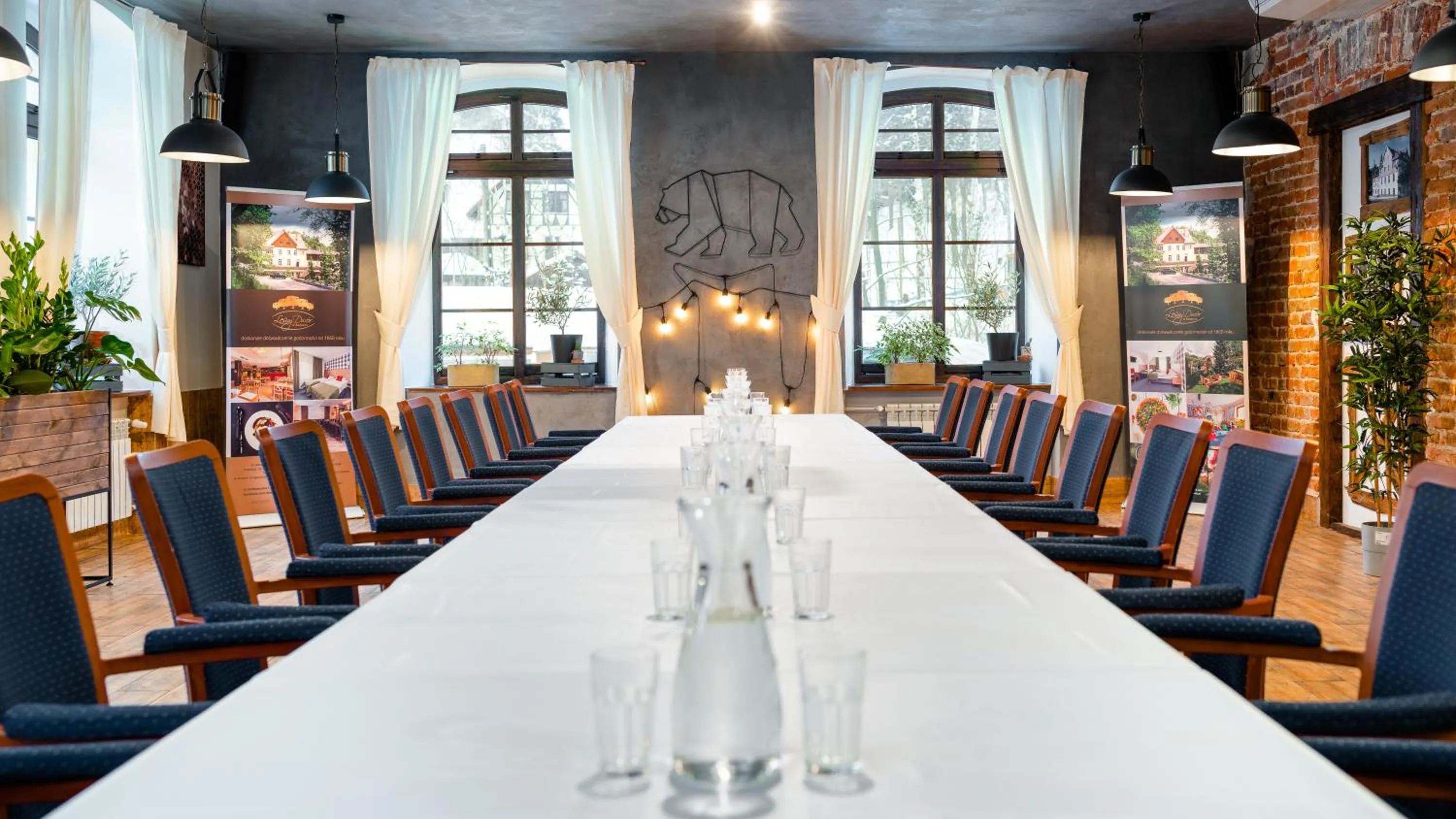 Meeting/conference room in Leśny Dwór Karpacz Piekarnia Mio Padre Restauracja Mamma Mia