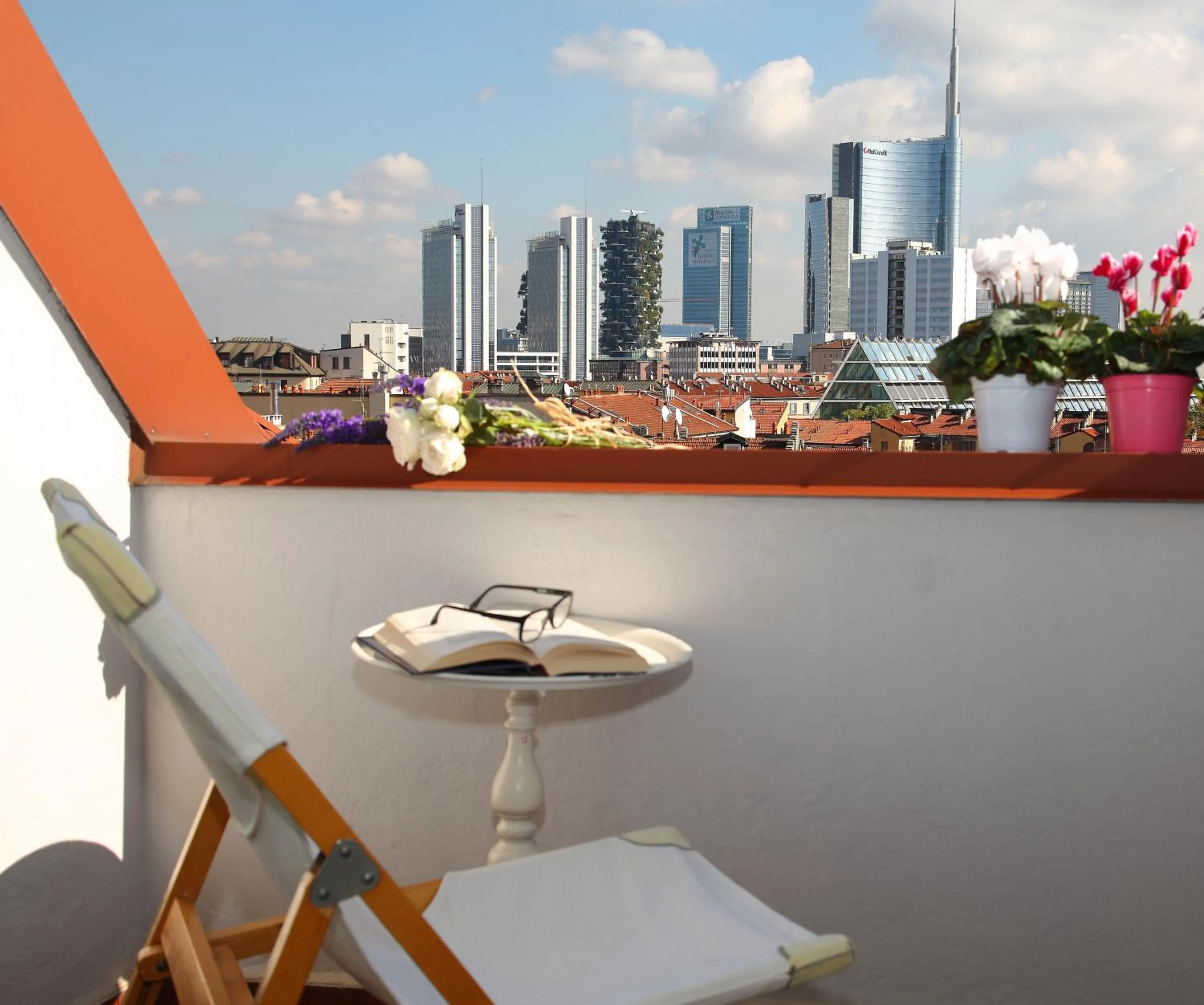 Balcony/Terrace in Residence Giusti 6