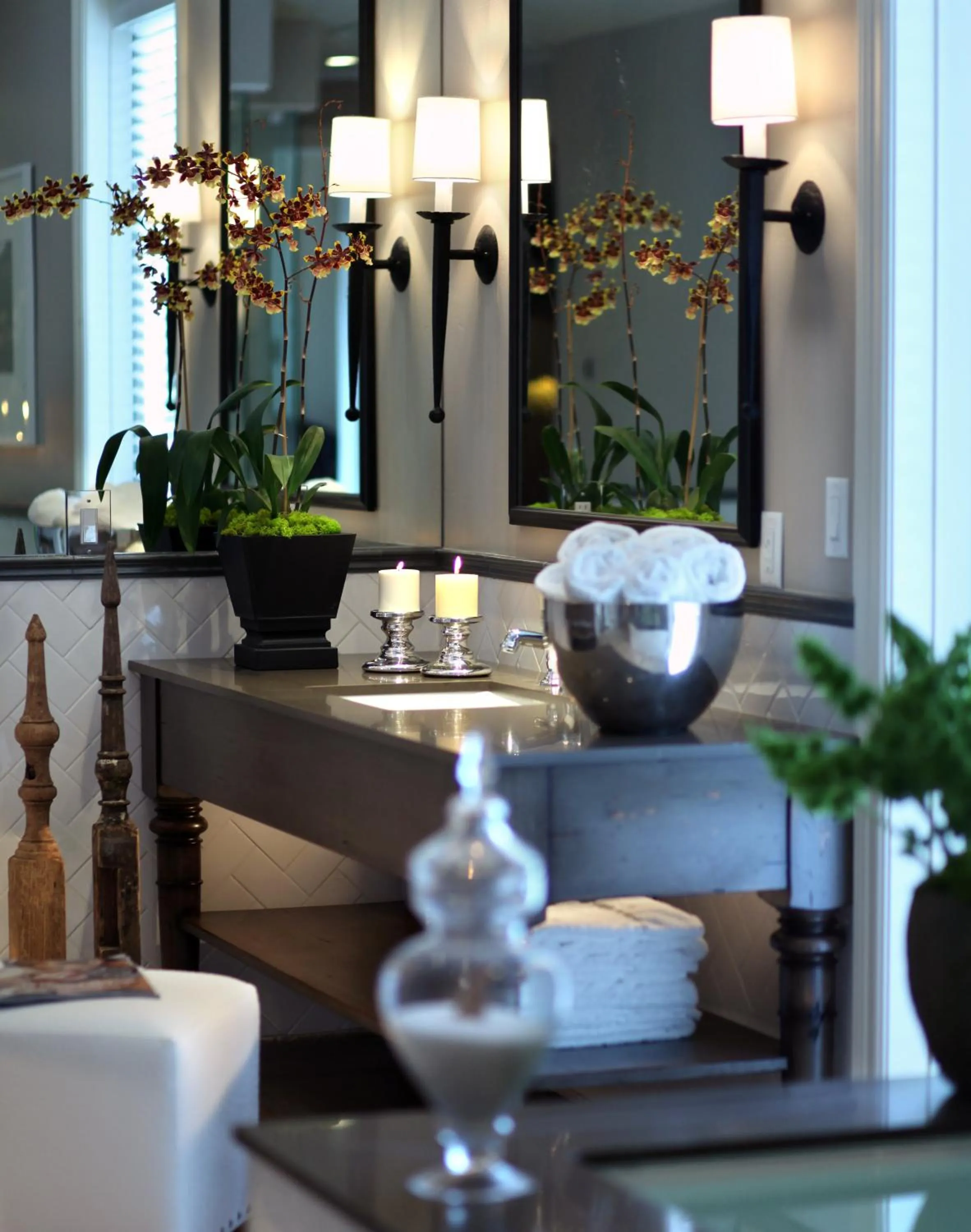 Bathroom in Hotel Yountville