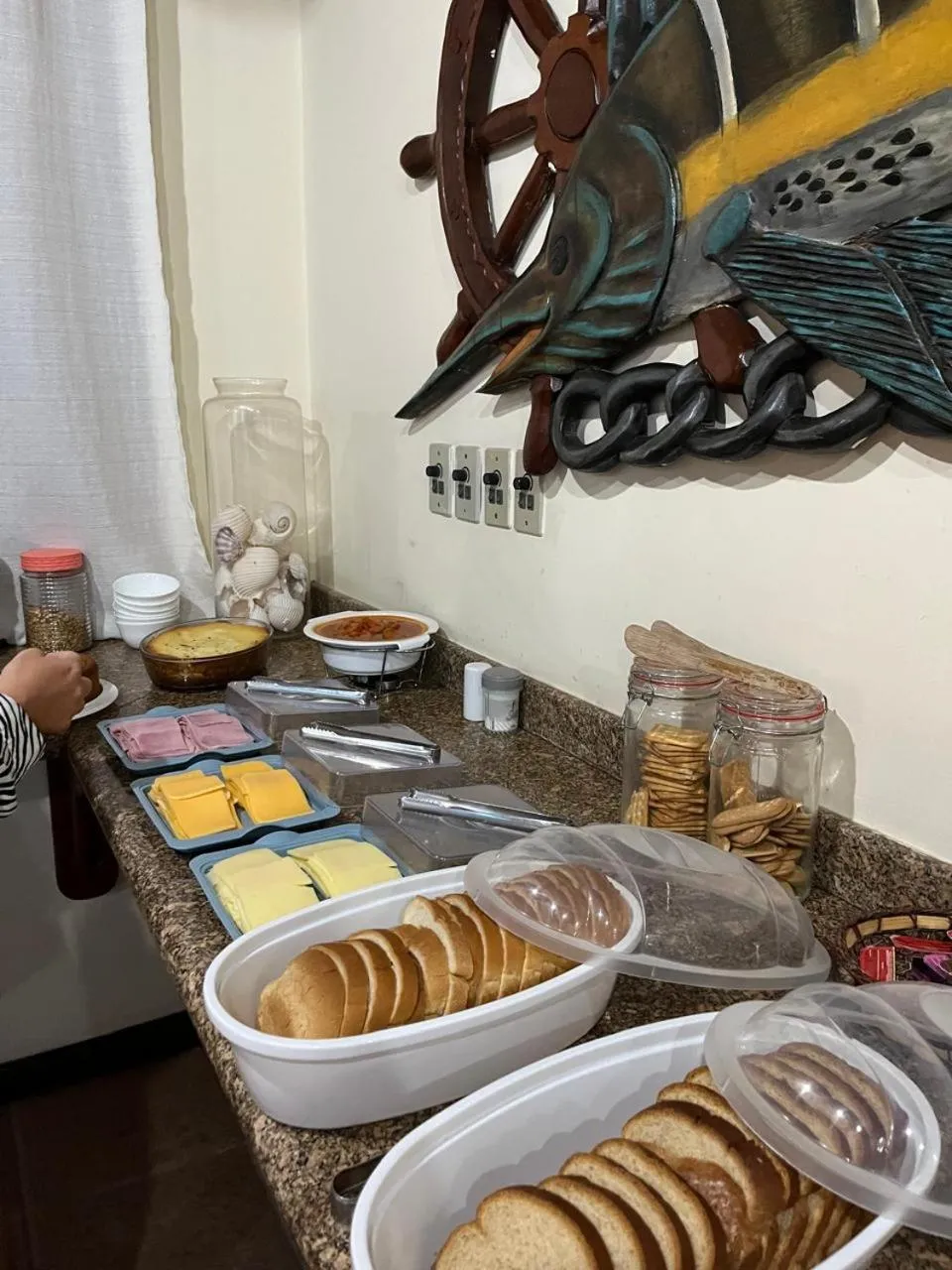 Breakfast in Pousada Sanhaço