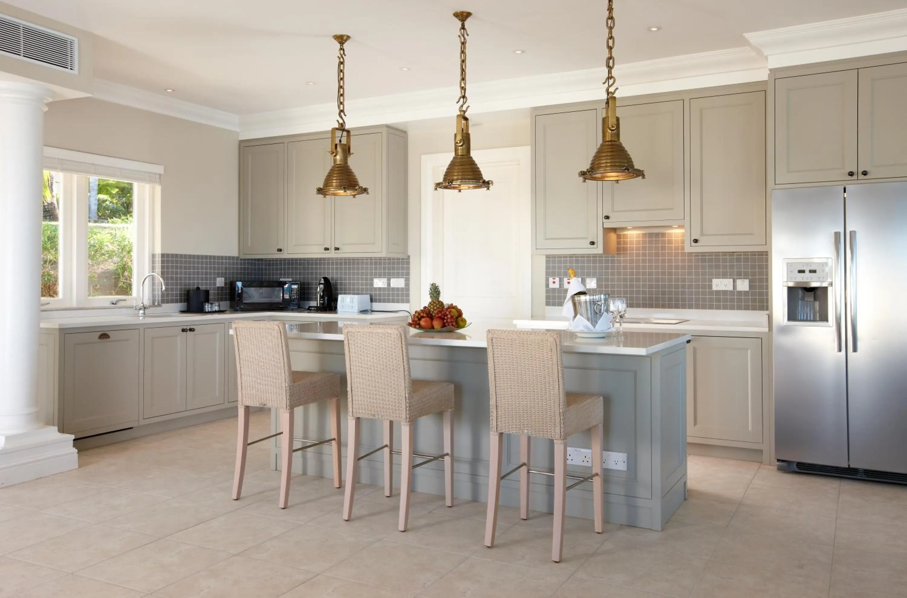 Kitchen or kitchenette in Blue Waters Resort and Spa