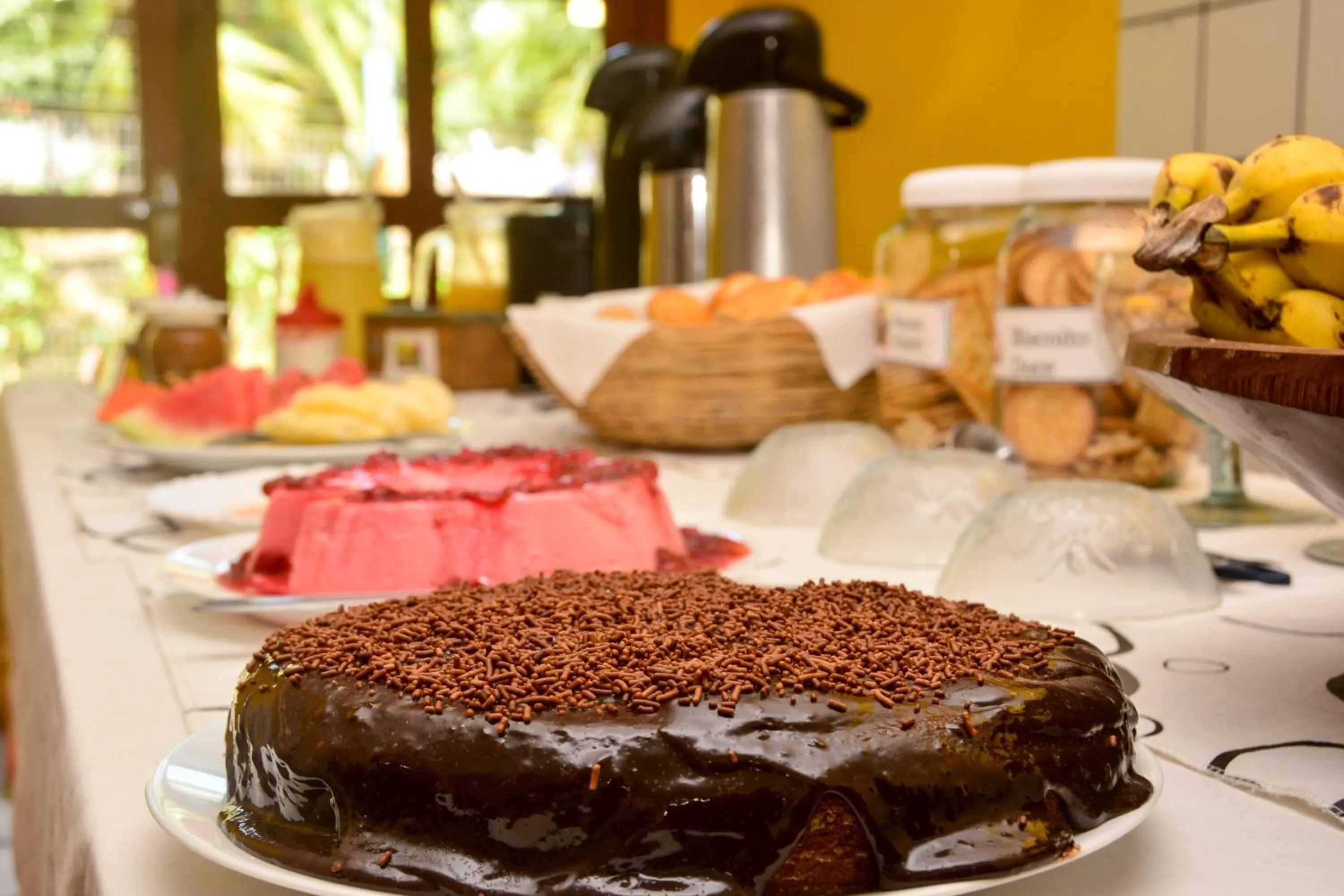 Breakfast in Pousada Enseada Dos Golfinhos