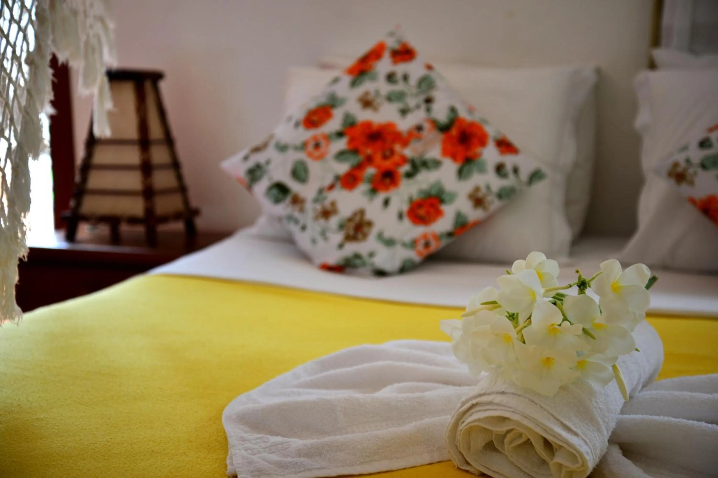 Bed in Pousada Enseada Dos Golfinhos