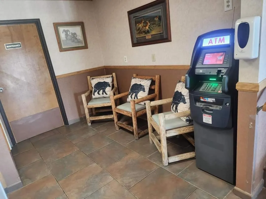 ATM in Beartooth Inn