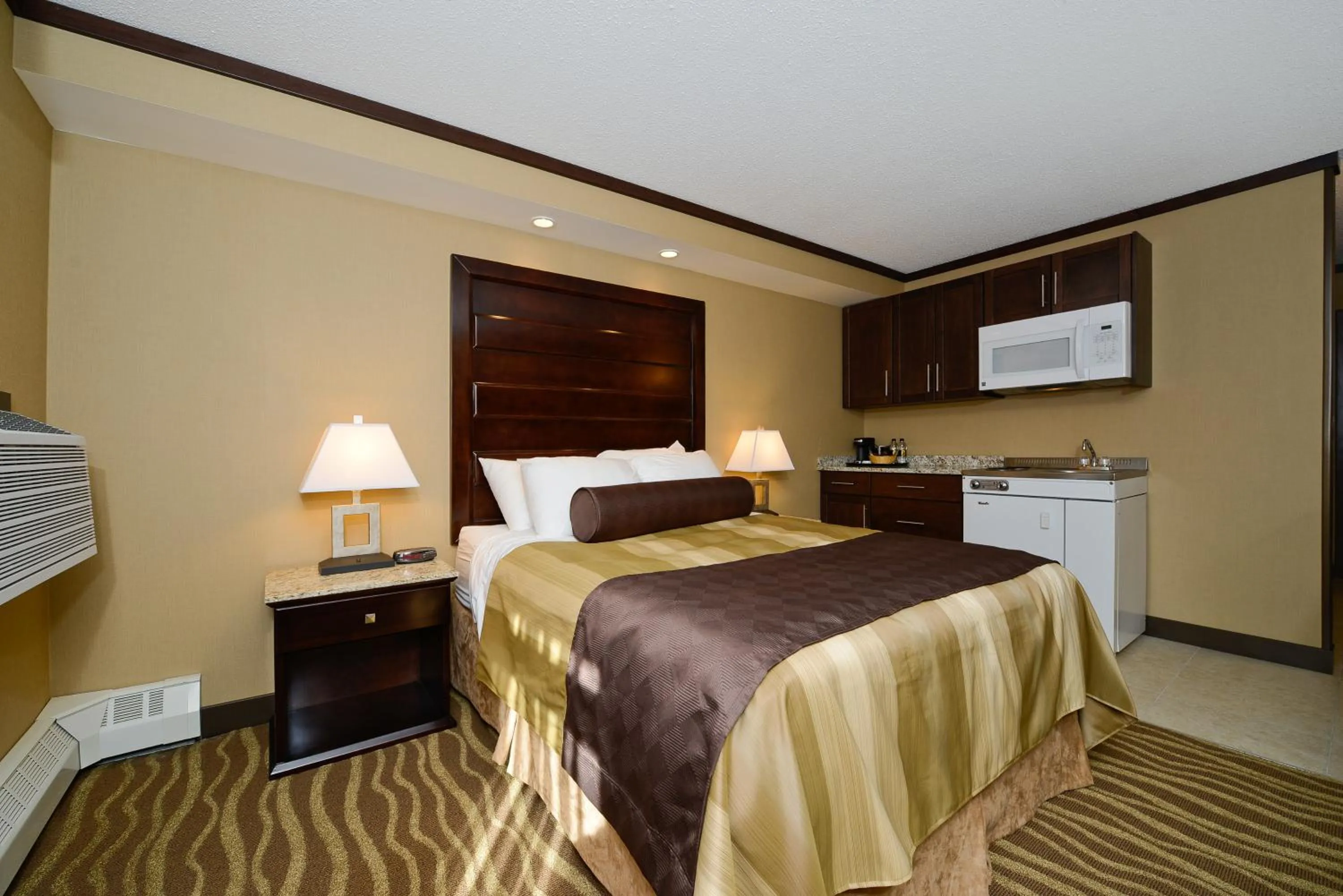 Bed in Siding 16 Lodge