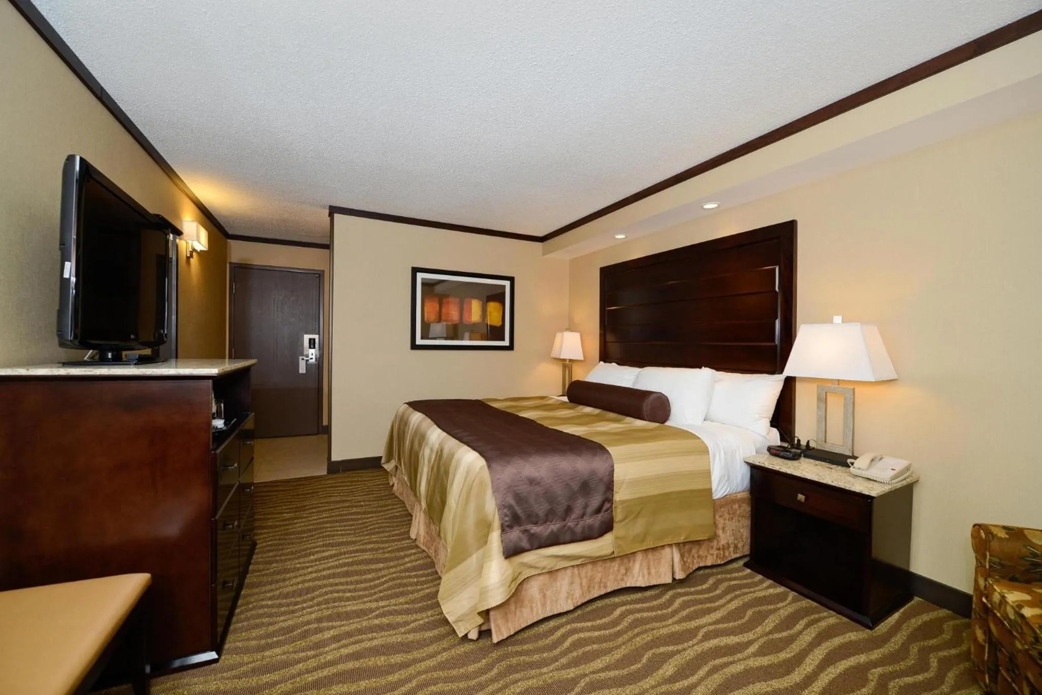 Bed in Siding 16 Lodge