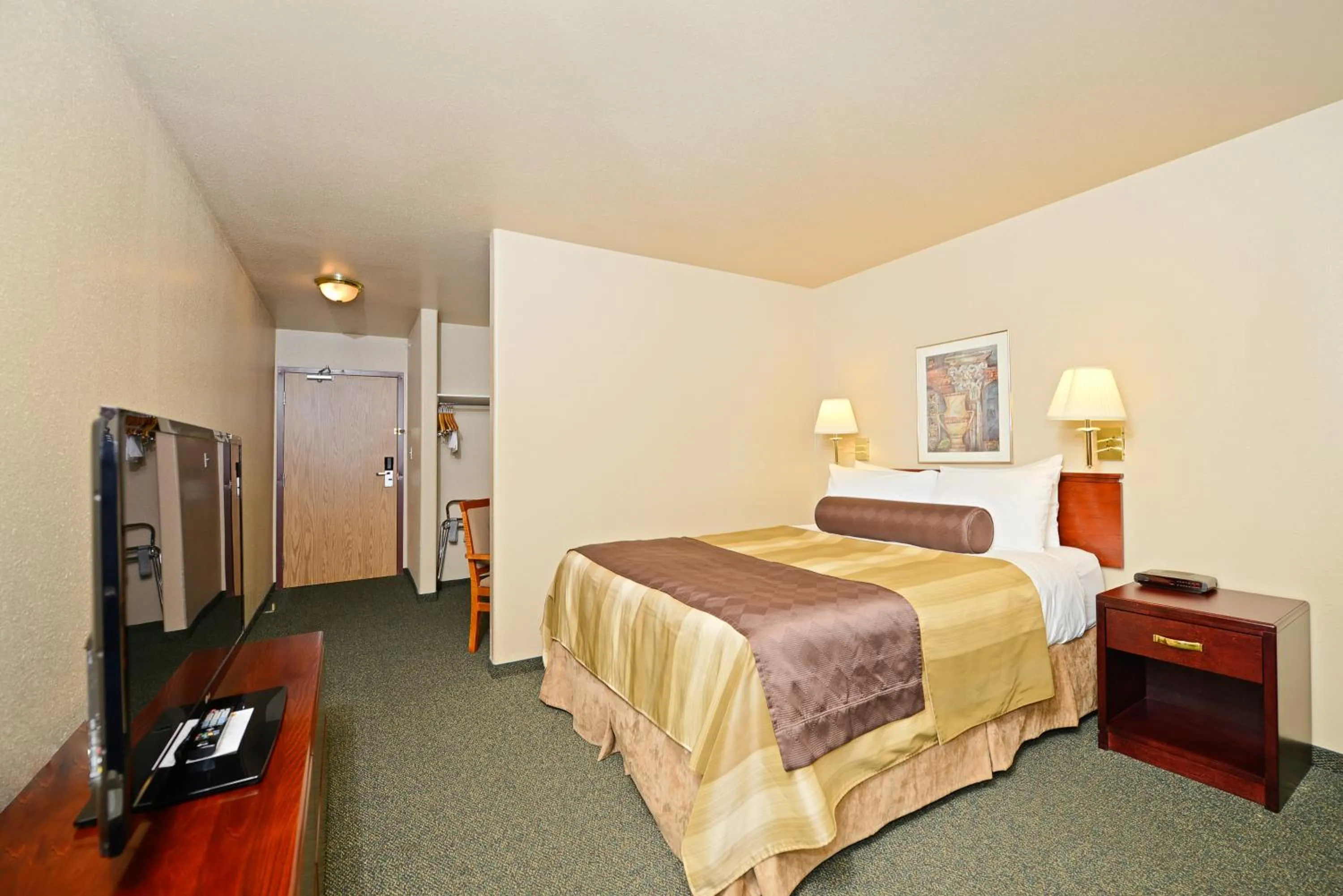 Bed in Siding 16 Lodge