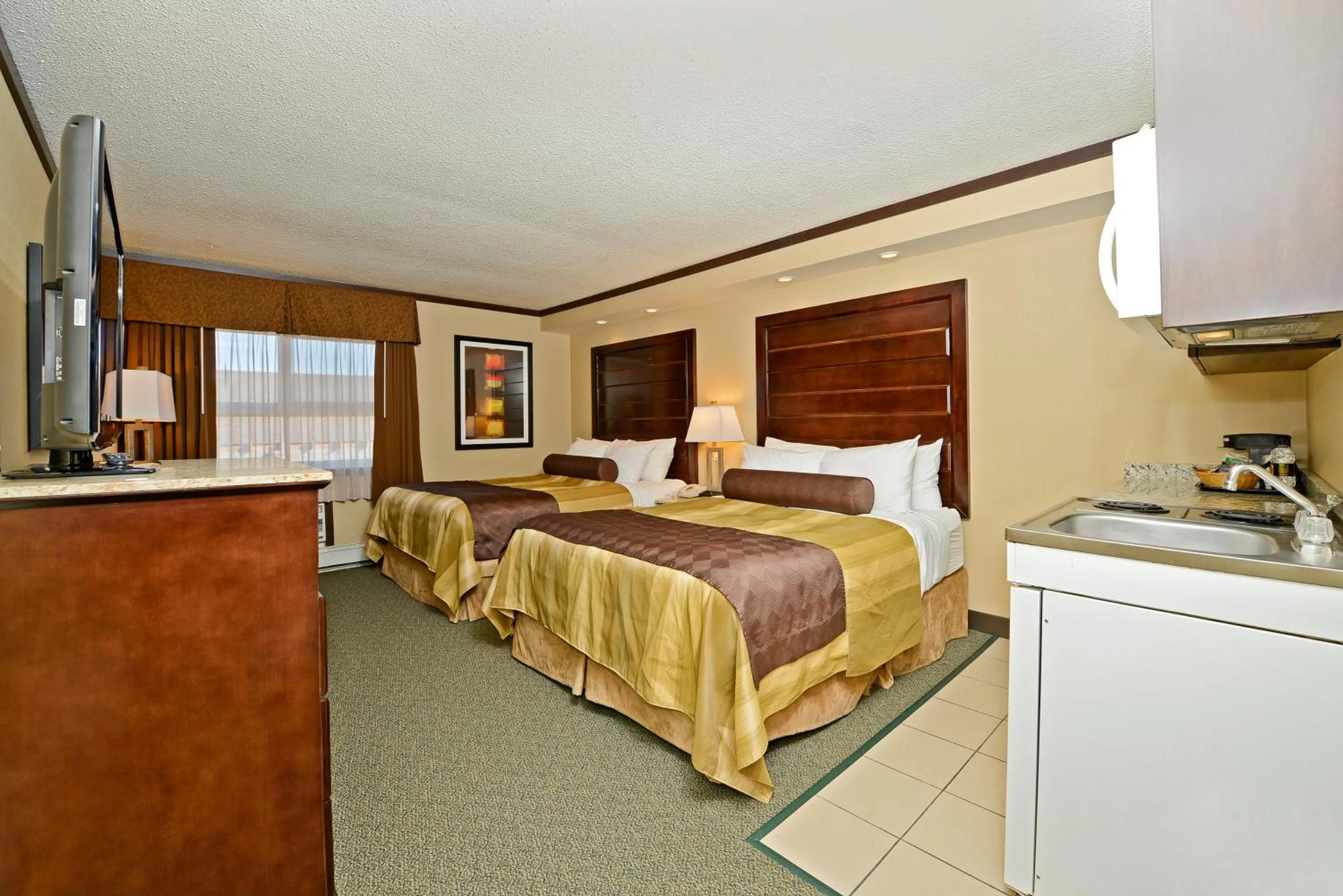 Bed in Siding 16 Lodge