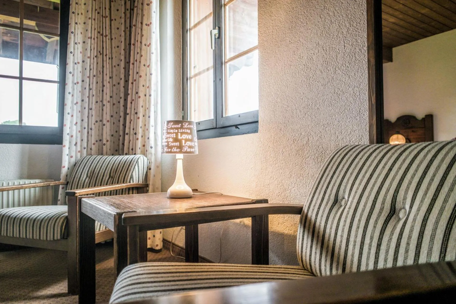 Seating area in Hotel Gletscherblick Grindelwald