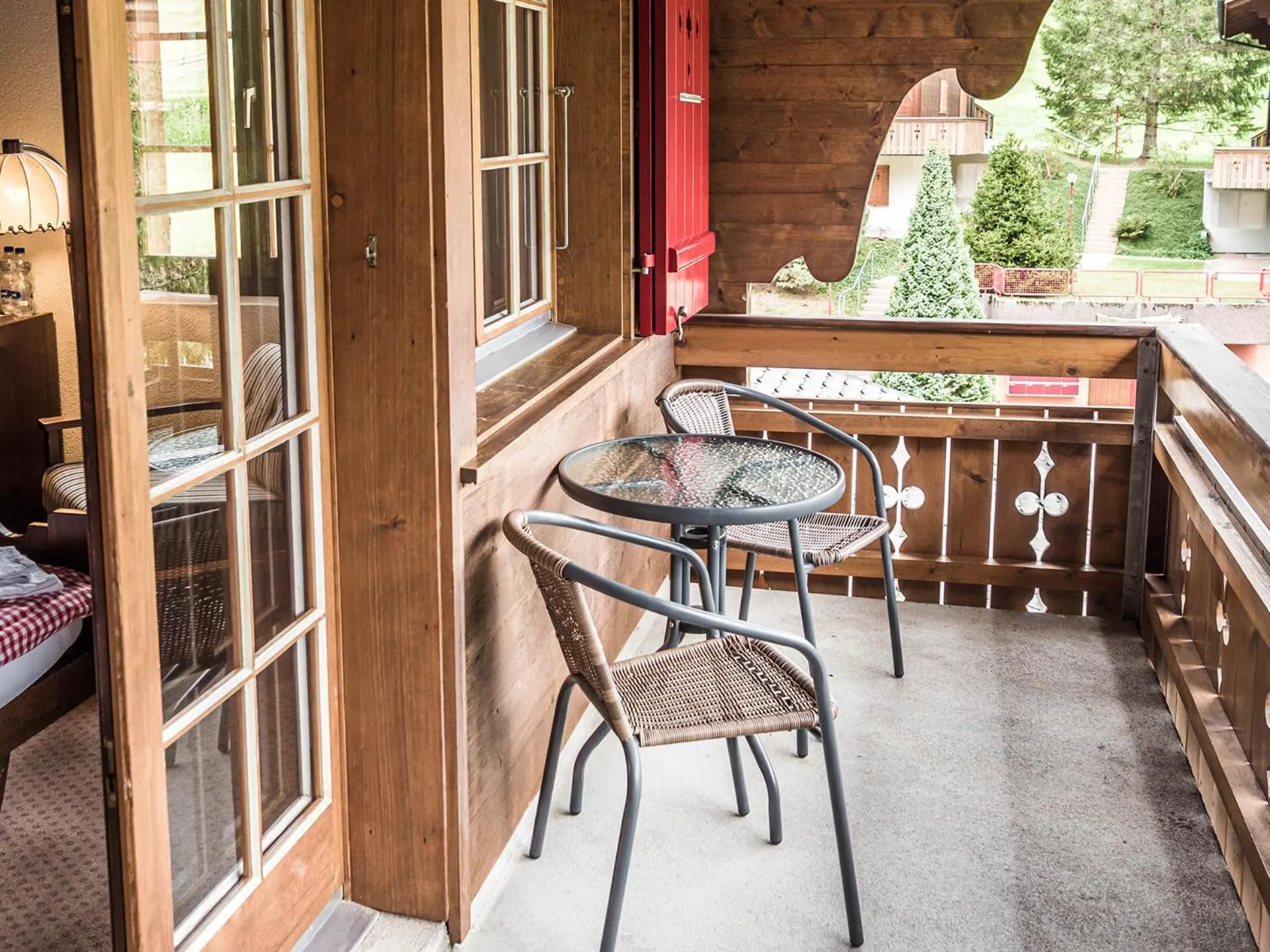 Balcony/Terrace in Hotel Gletscherblick Grindelwald