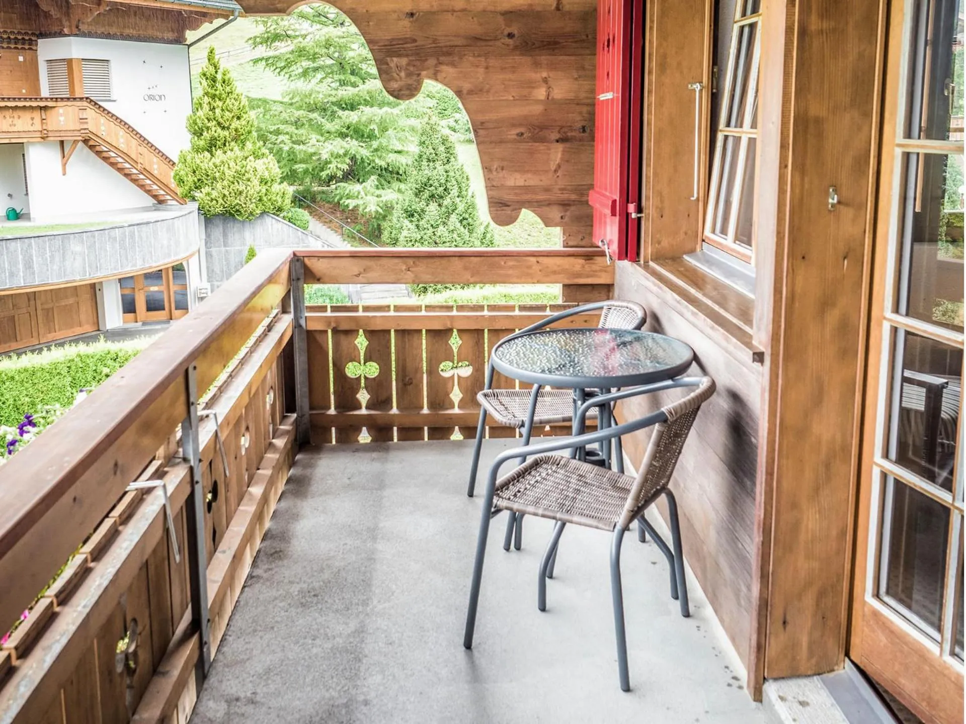 Balcony/Terrace in Hotel Gletscherblick Grindelwald