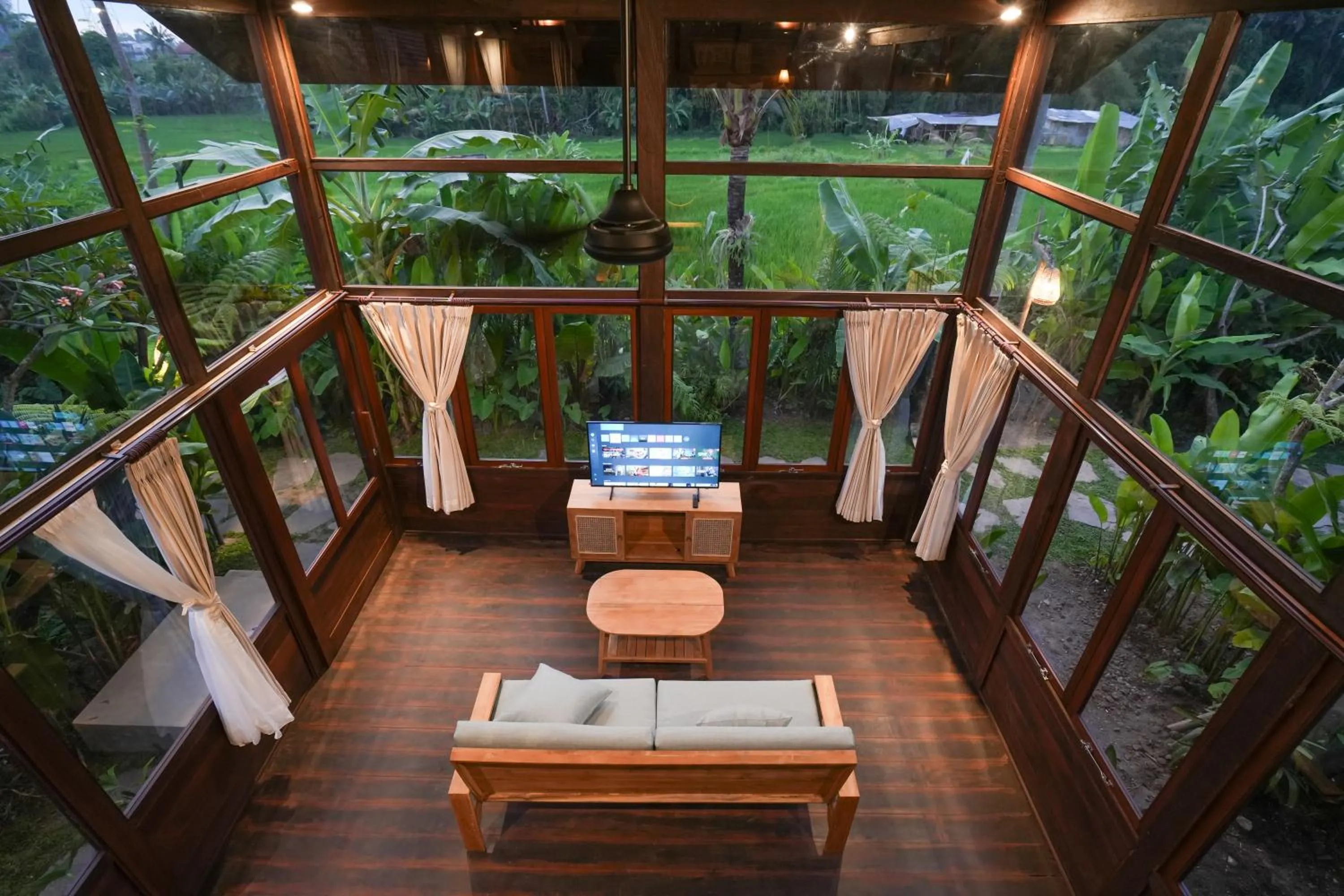 Living room in Ubud Art Resort