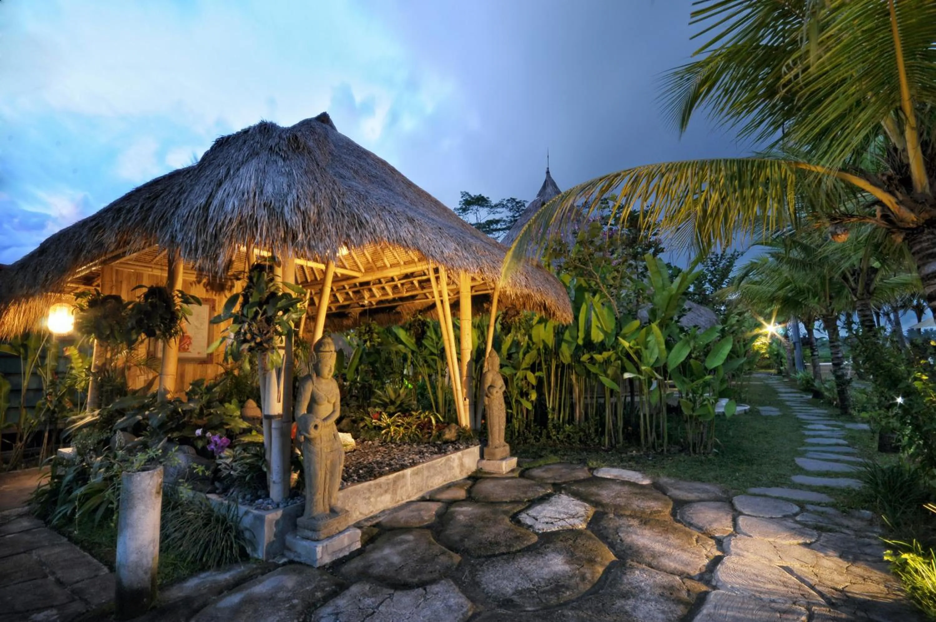 Garden view in Ubud Art Resort