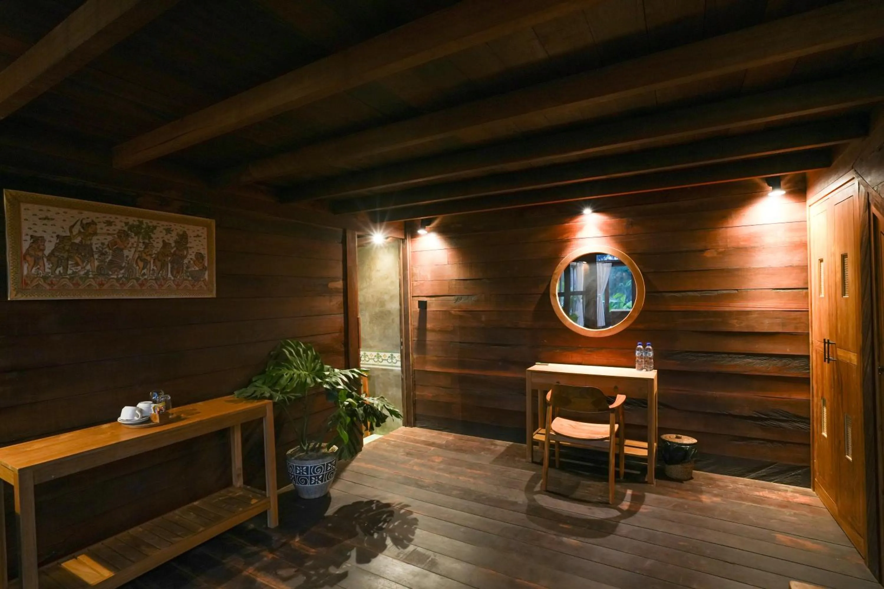 Living room in Ubud Art Resort