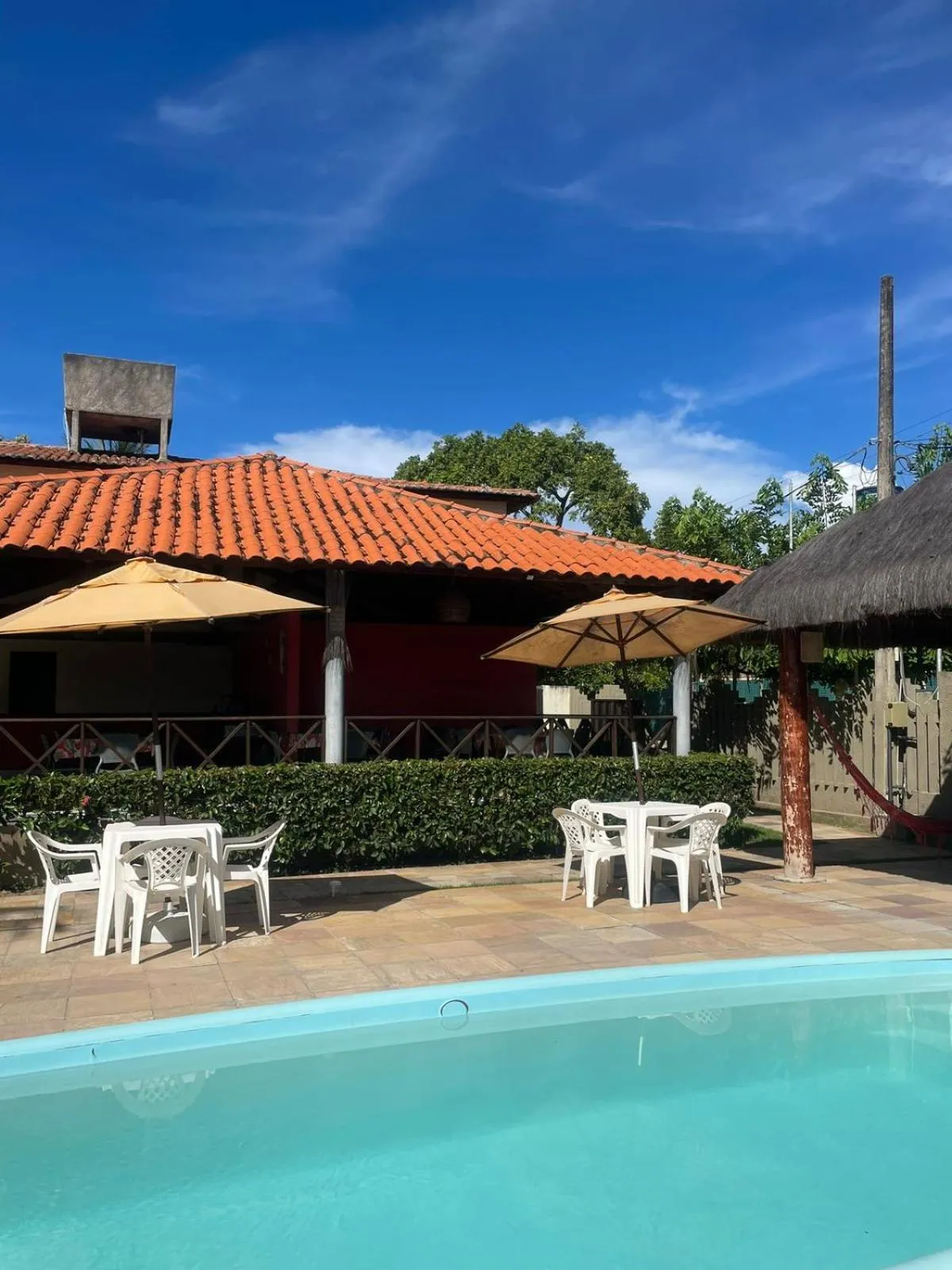 Garden view in Pousada Solar da Praia