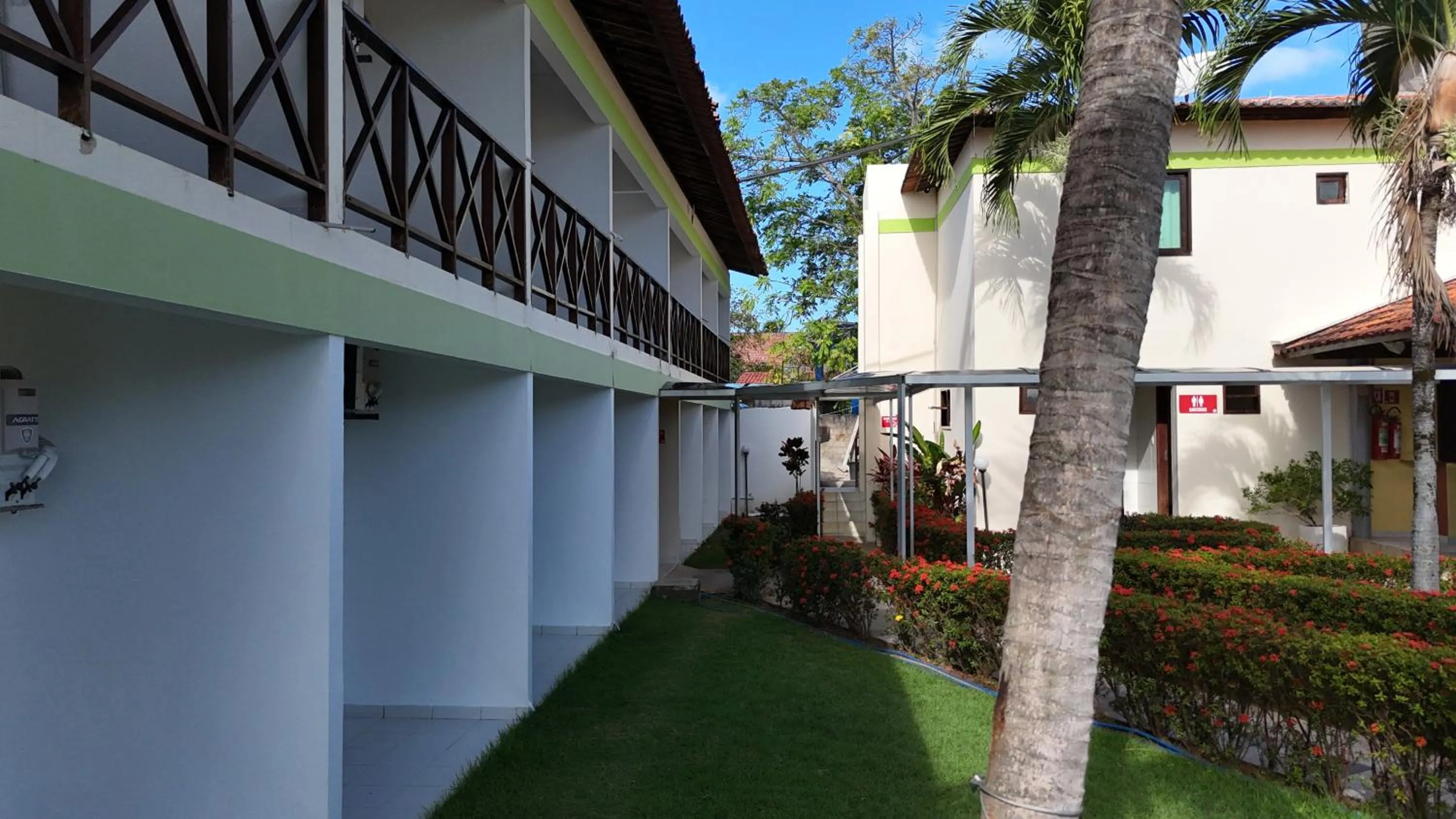 Garden view in Pousada Solar da Praia