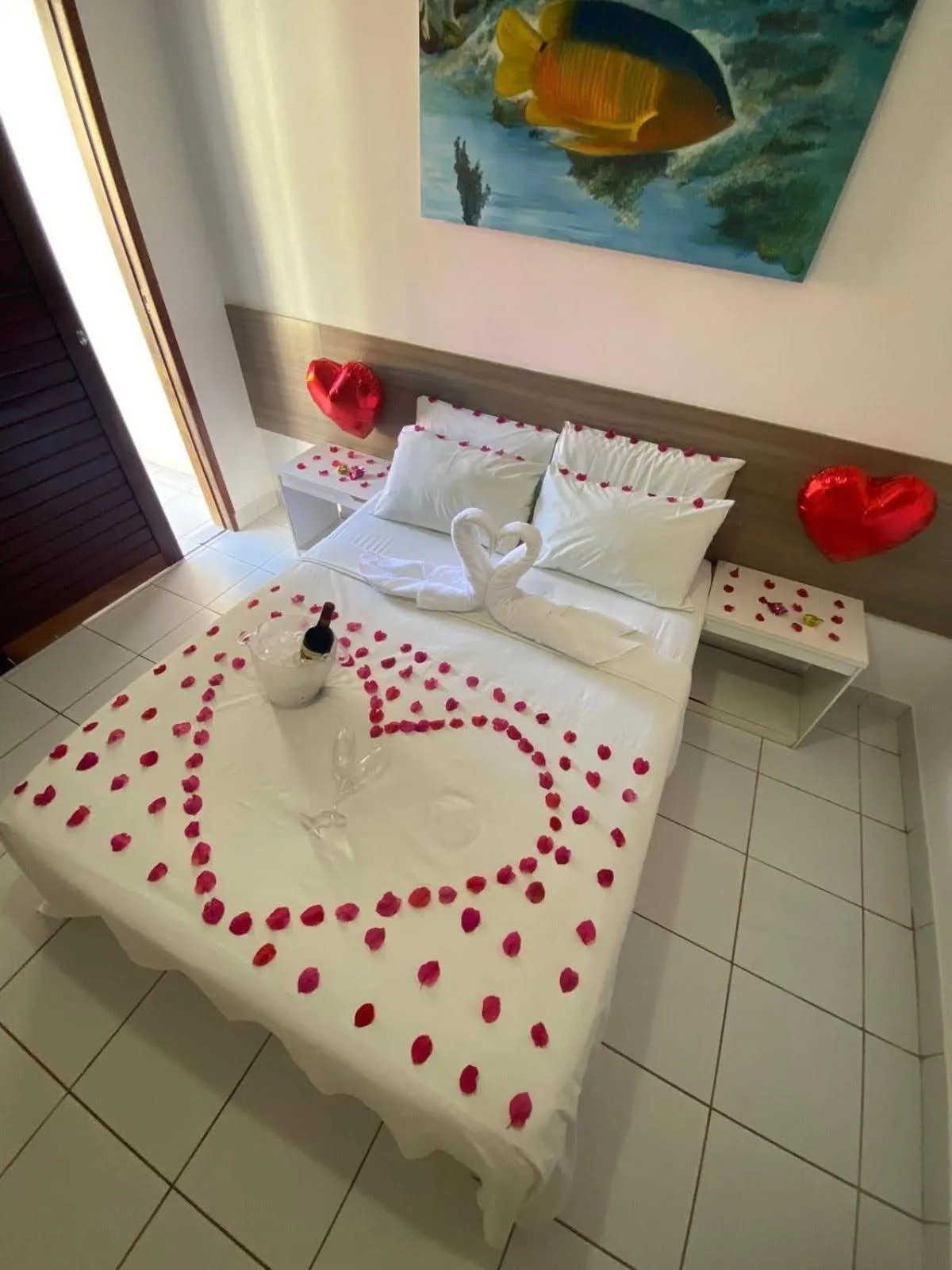 Photo of the whole room, Bed in Pousada Solar da Praia