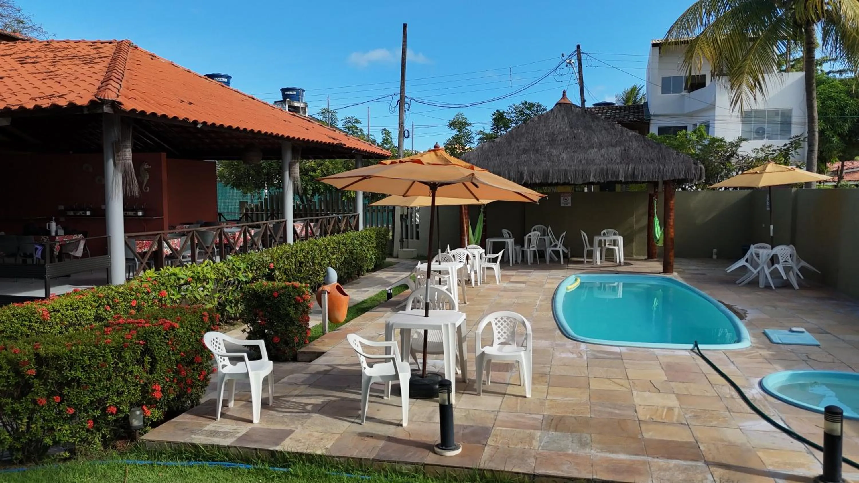 Garden view in Pousada Solar da Praia