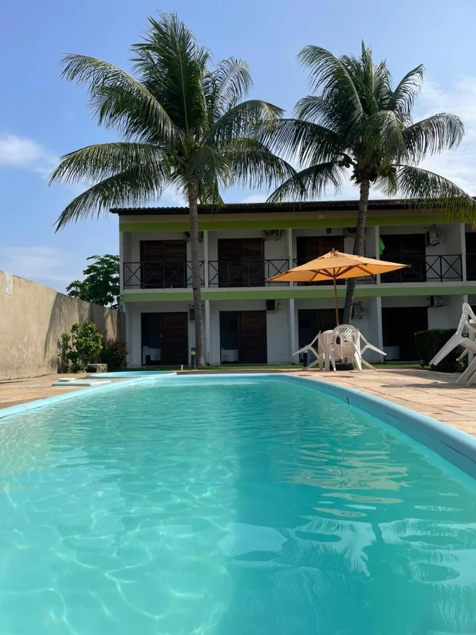Swimming pool in Pousada Solar da Praia