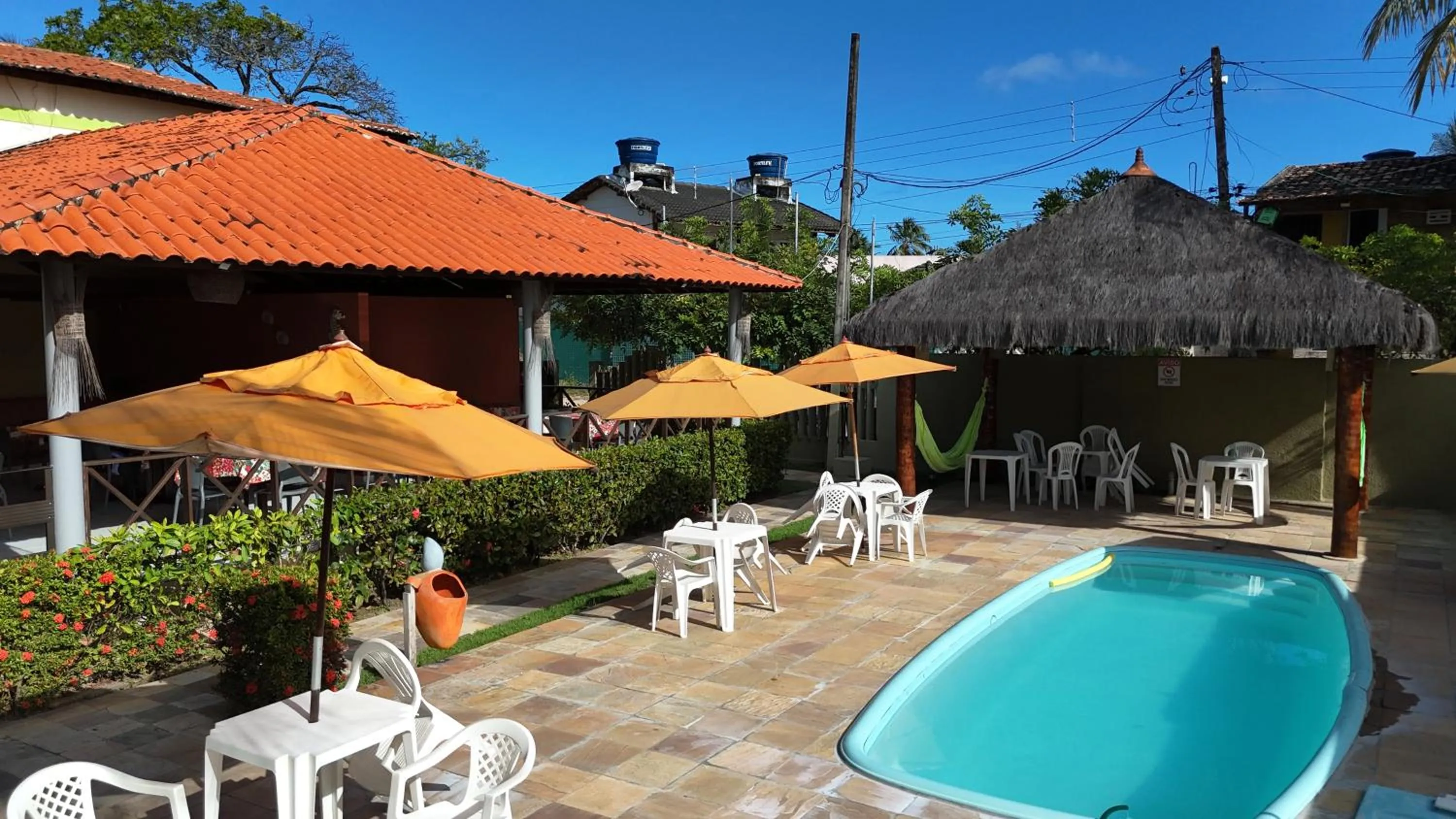 Swimming pool in Pousada Solar da Praia