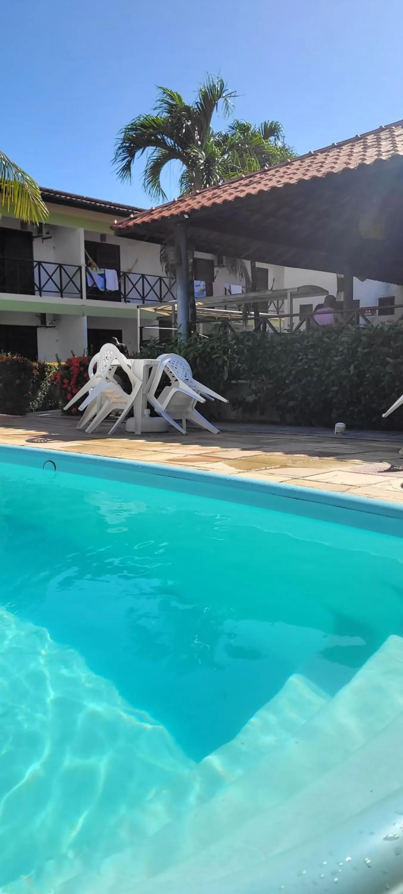 Swimming pool in Pousada Solar da Praia