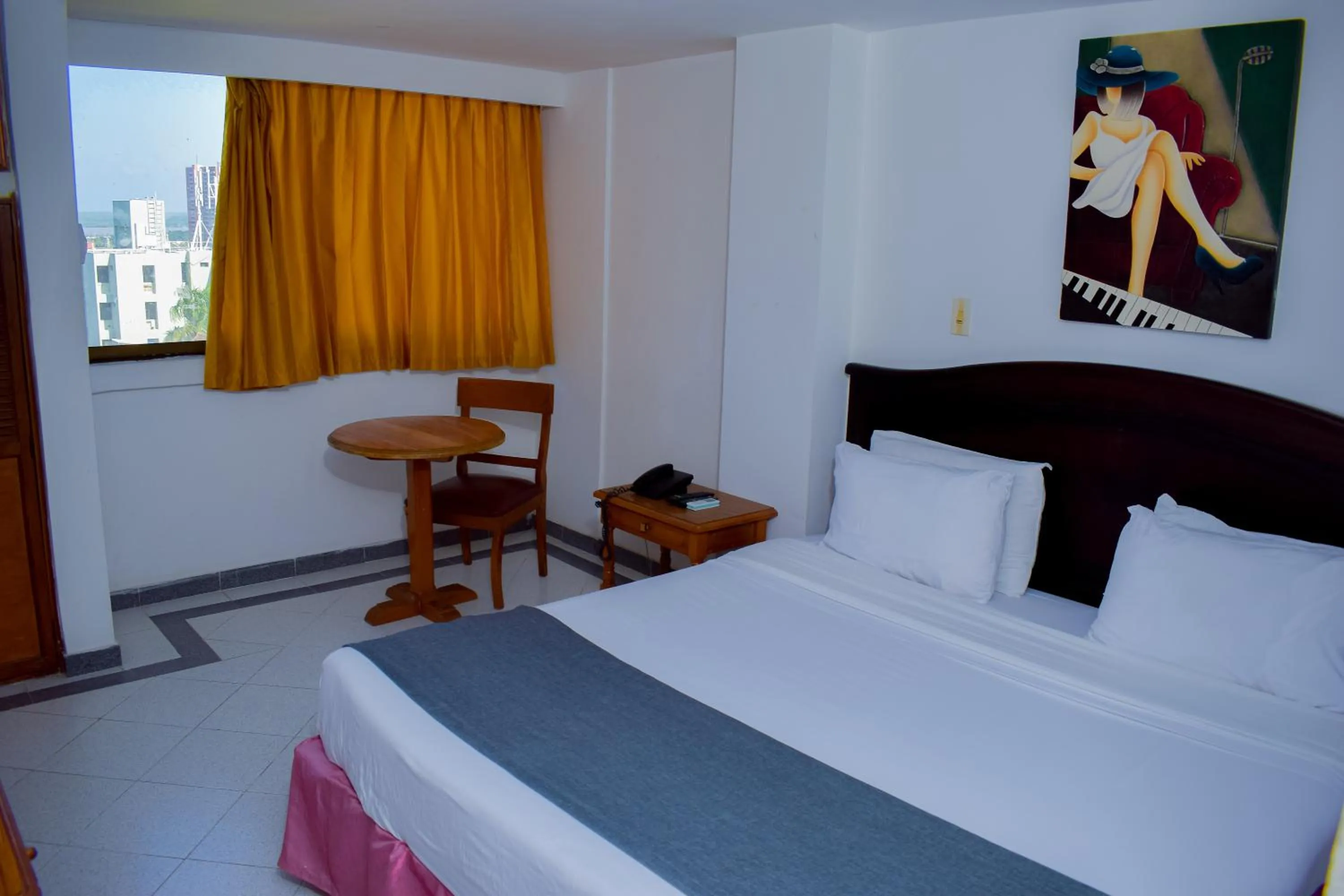 Bed in Hotel Casa Ballesteros