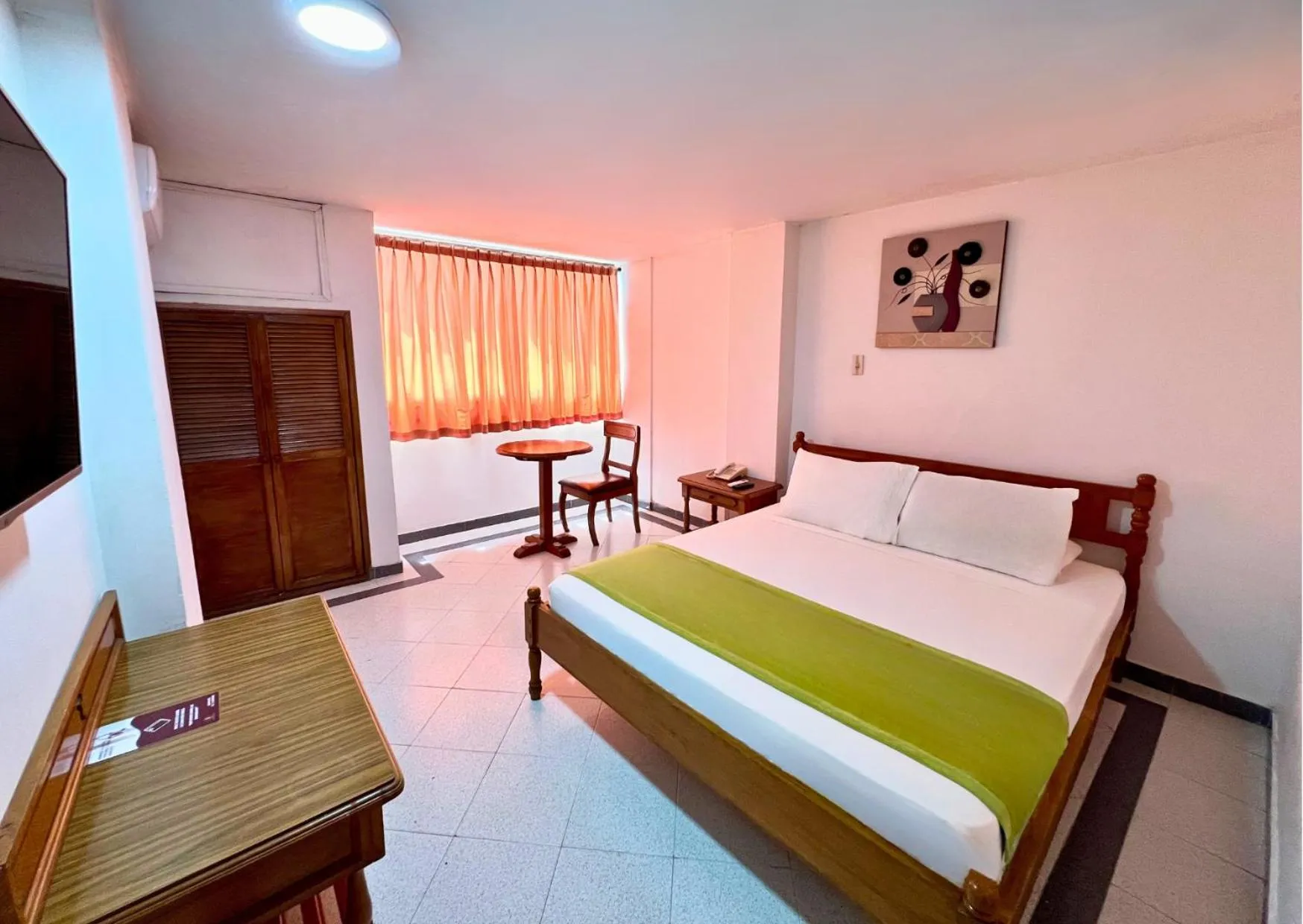 Bed in Hotel Casa Ballesteros