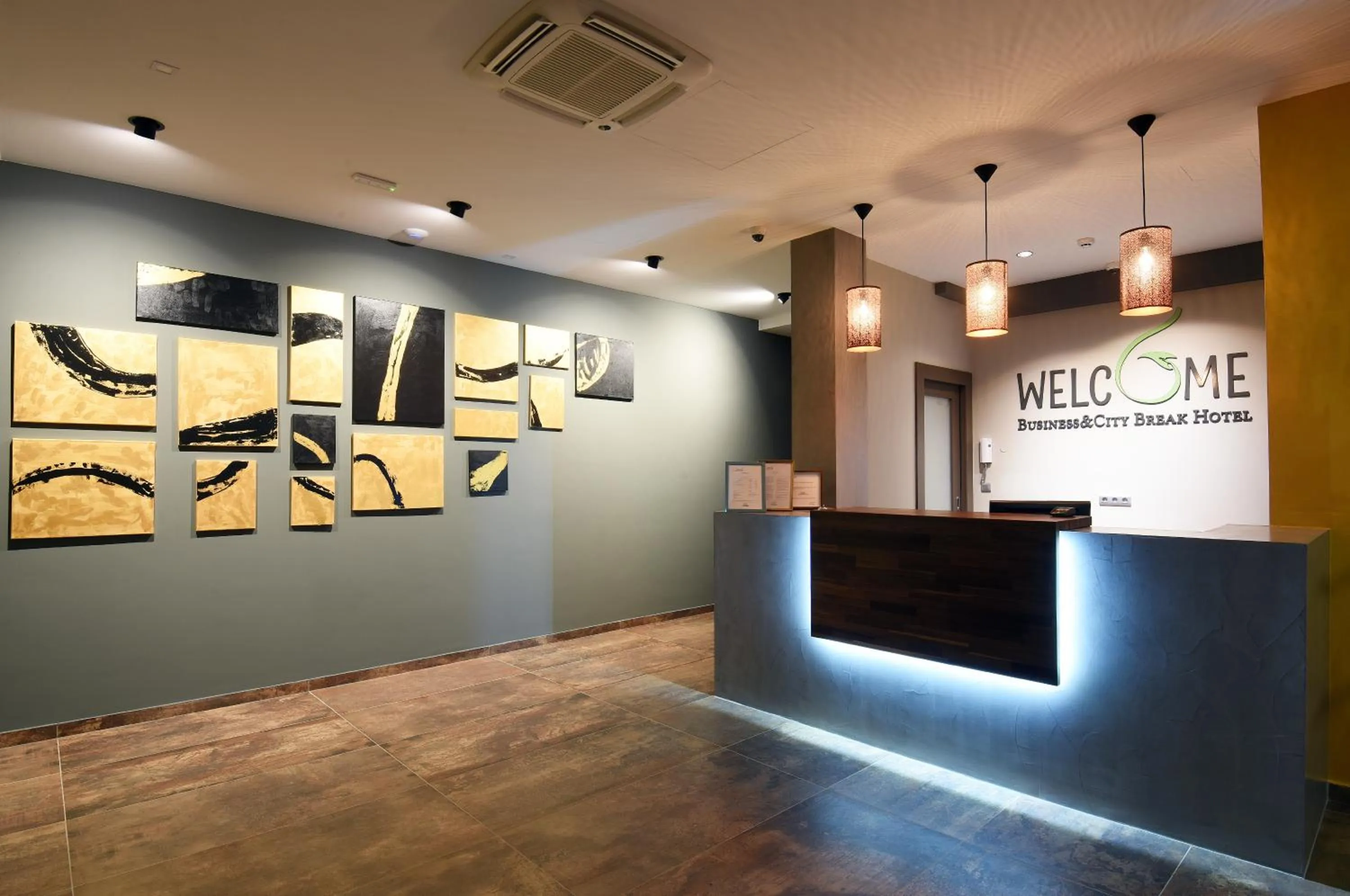 Lobby or reception in Hotel Castellum