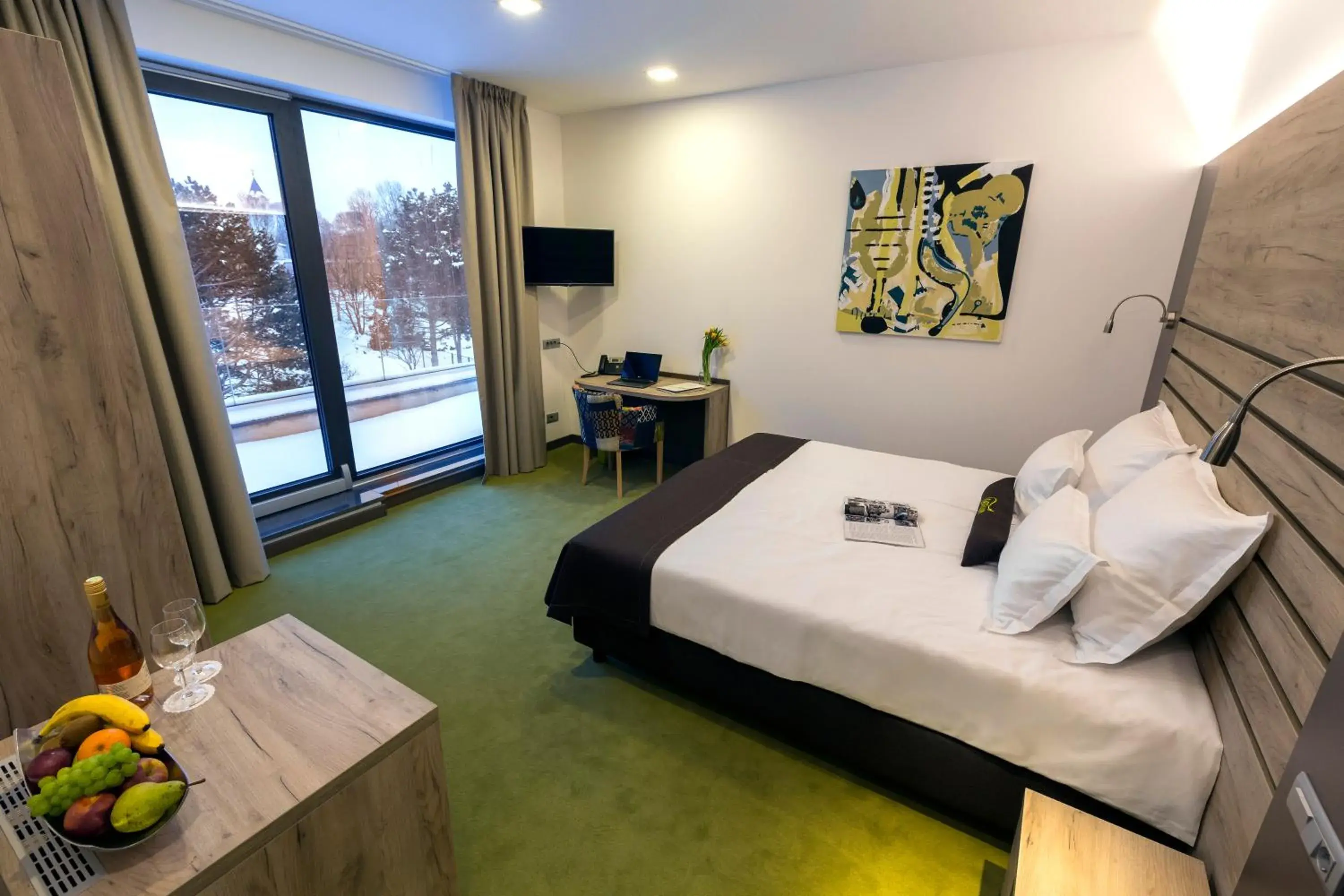 Superior Double or Twin Room with Castle View - single occupancy in Hotel Castellum Superior Double or Twin Room with Castle View - single occupancy in Hotel Castellum