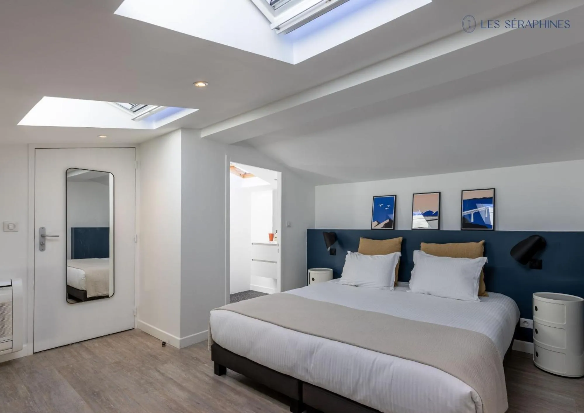 Bedroom, Bed in Les Séraphines - Chambres d'hôtes - Guests house