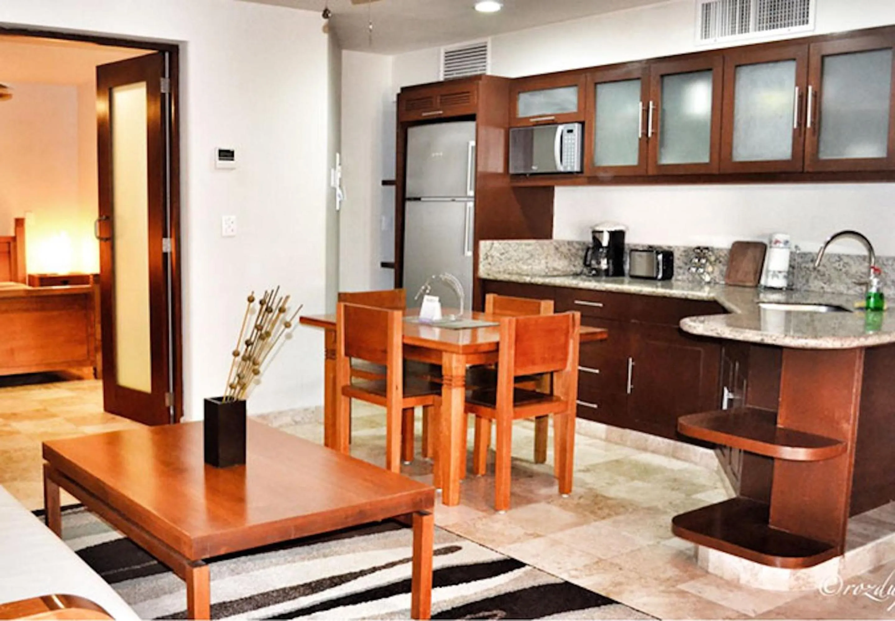 Kitchen or kitchenette in Acanto Hotel Playa del Carmen, Trademark Collection by Wyndham