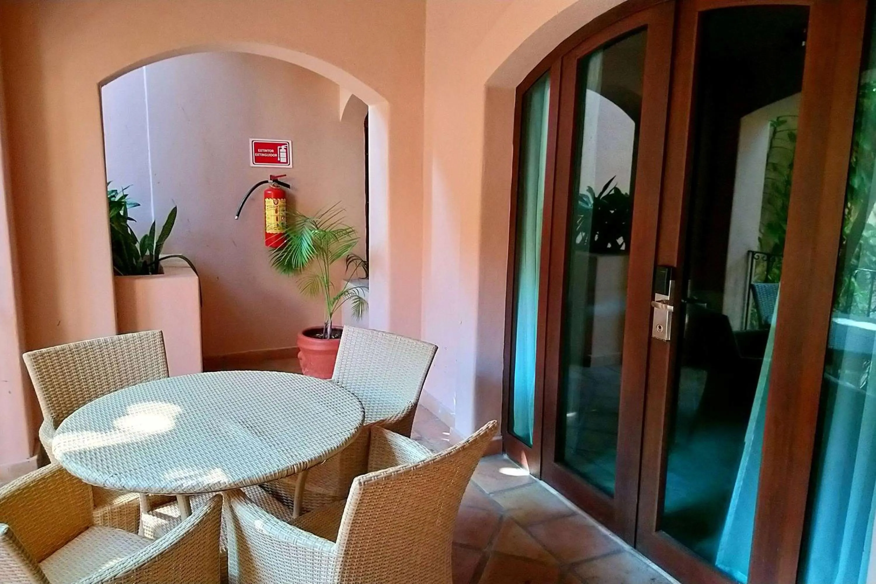 Patio in Acanto Hotel Playa del Carmen, Trademark Collection by Wyndham