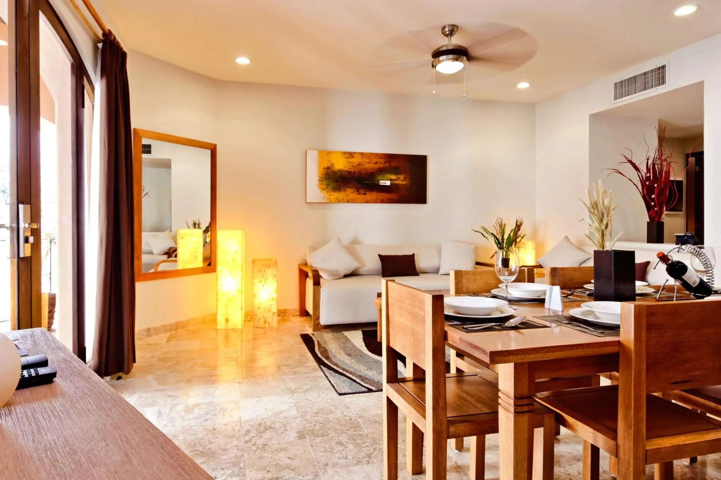 Living room in Acanto Hotel Playa del Carmen, Trademark Collection by Wyndham