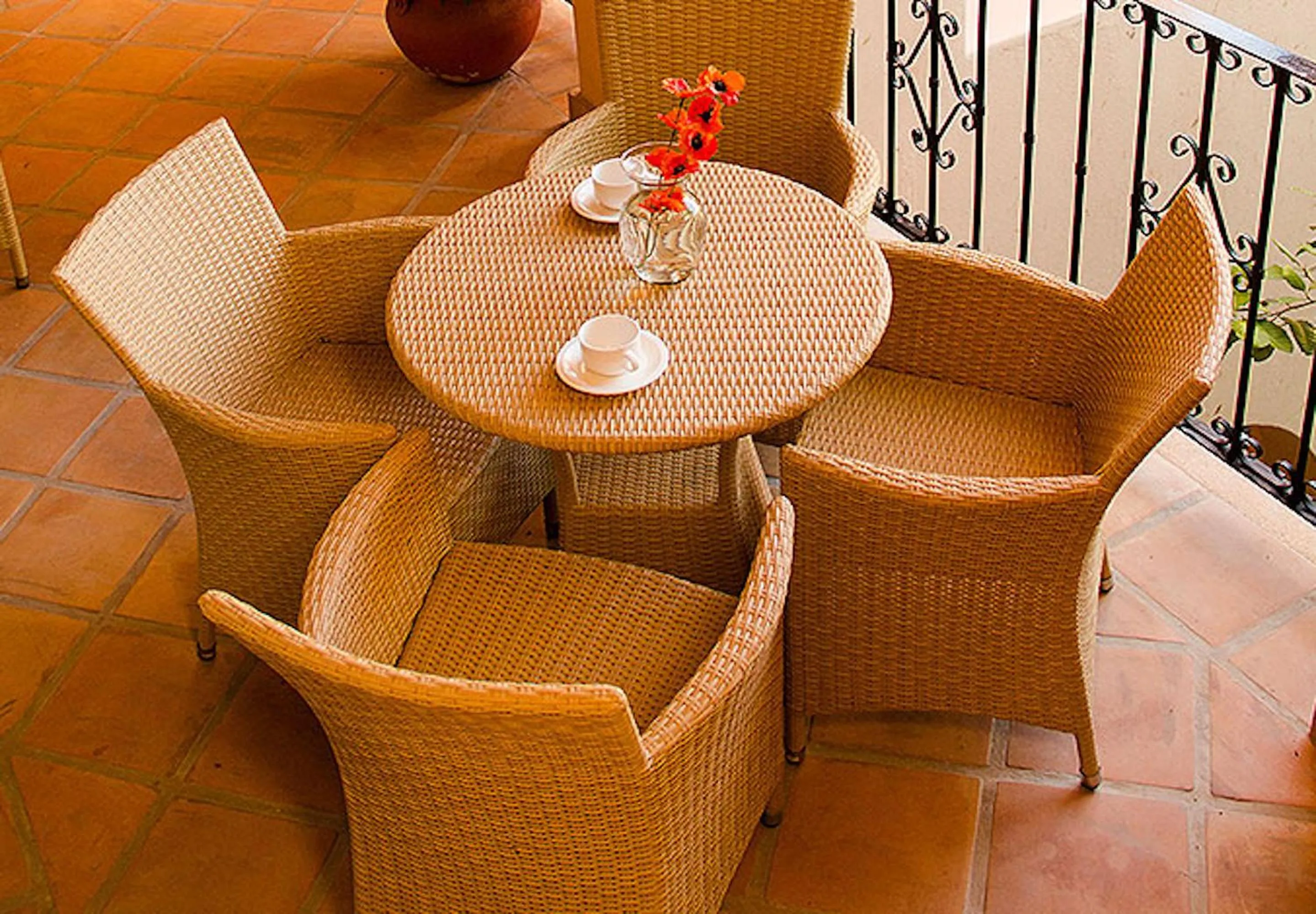 Patio in Acanto Hotel Playa del Carmen, Trademark Collection by Wyndham